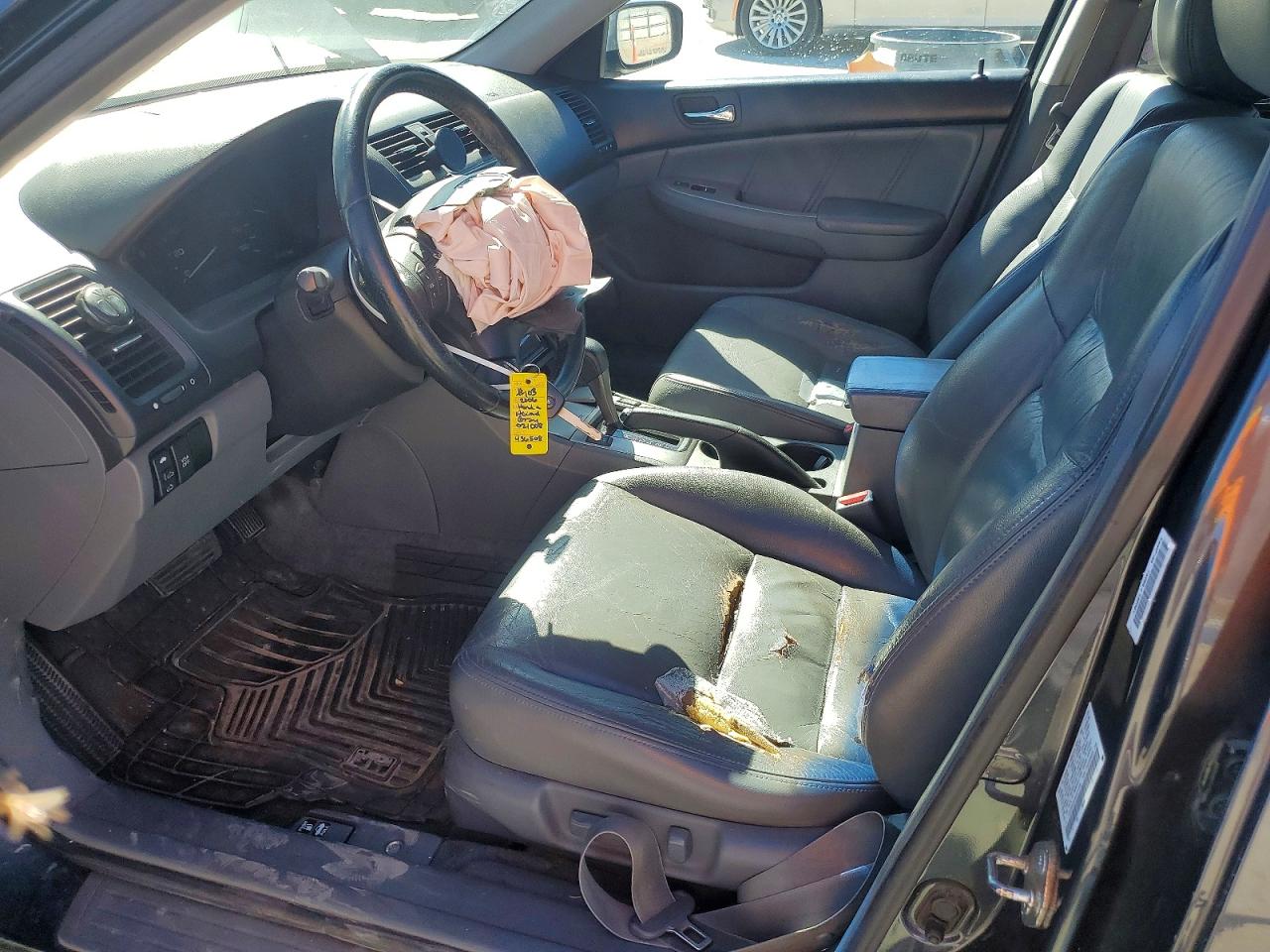 2006 Honda Accord Ex Gray vin: 1HGCM66546A021008