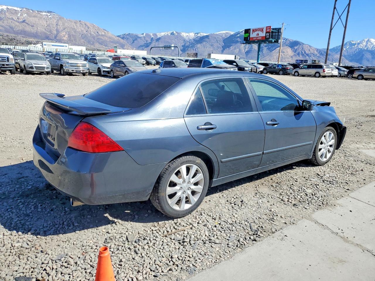 2006 Honda Accord Ex Gray vin: 1HGCM66546A021008