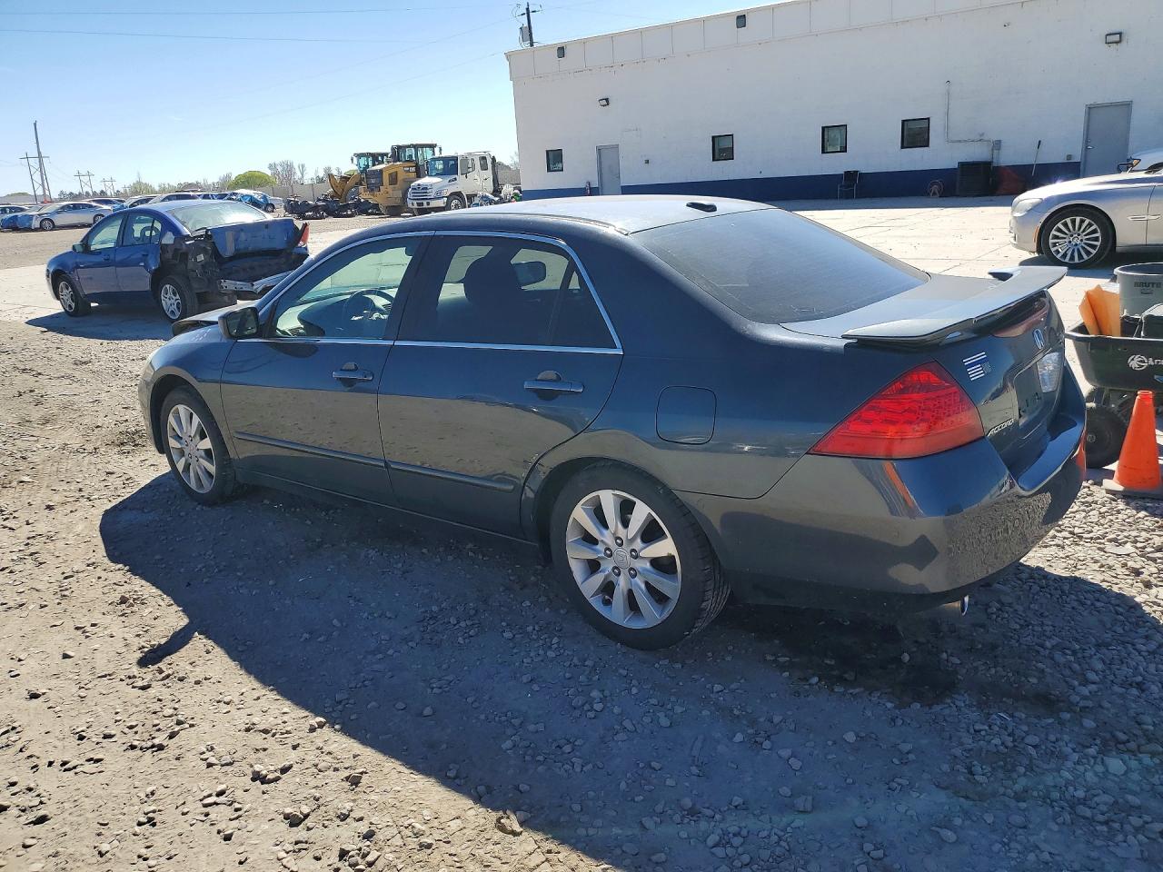 2006 Honda Accord Ex Gray vin: 1HGCM66546A021008
