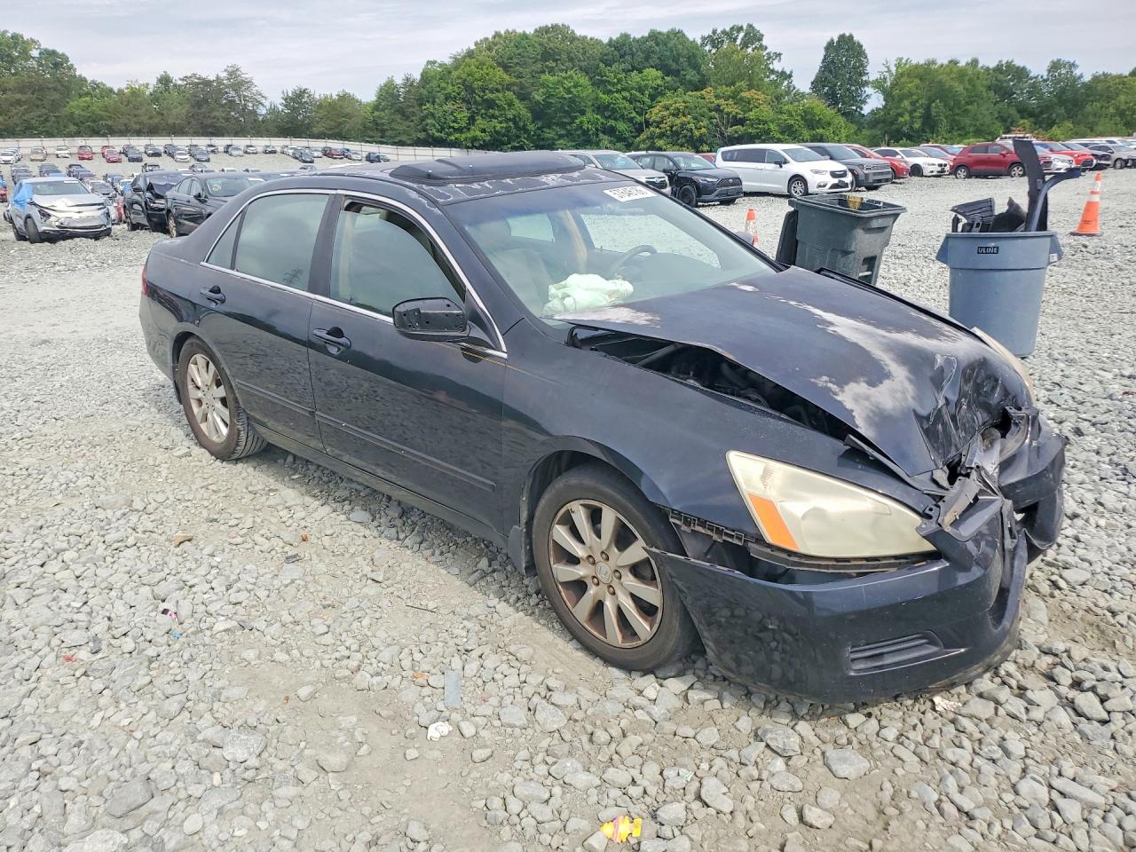 2006 Honda Accord Ex Black vin: 1HGCM66546A023034