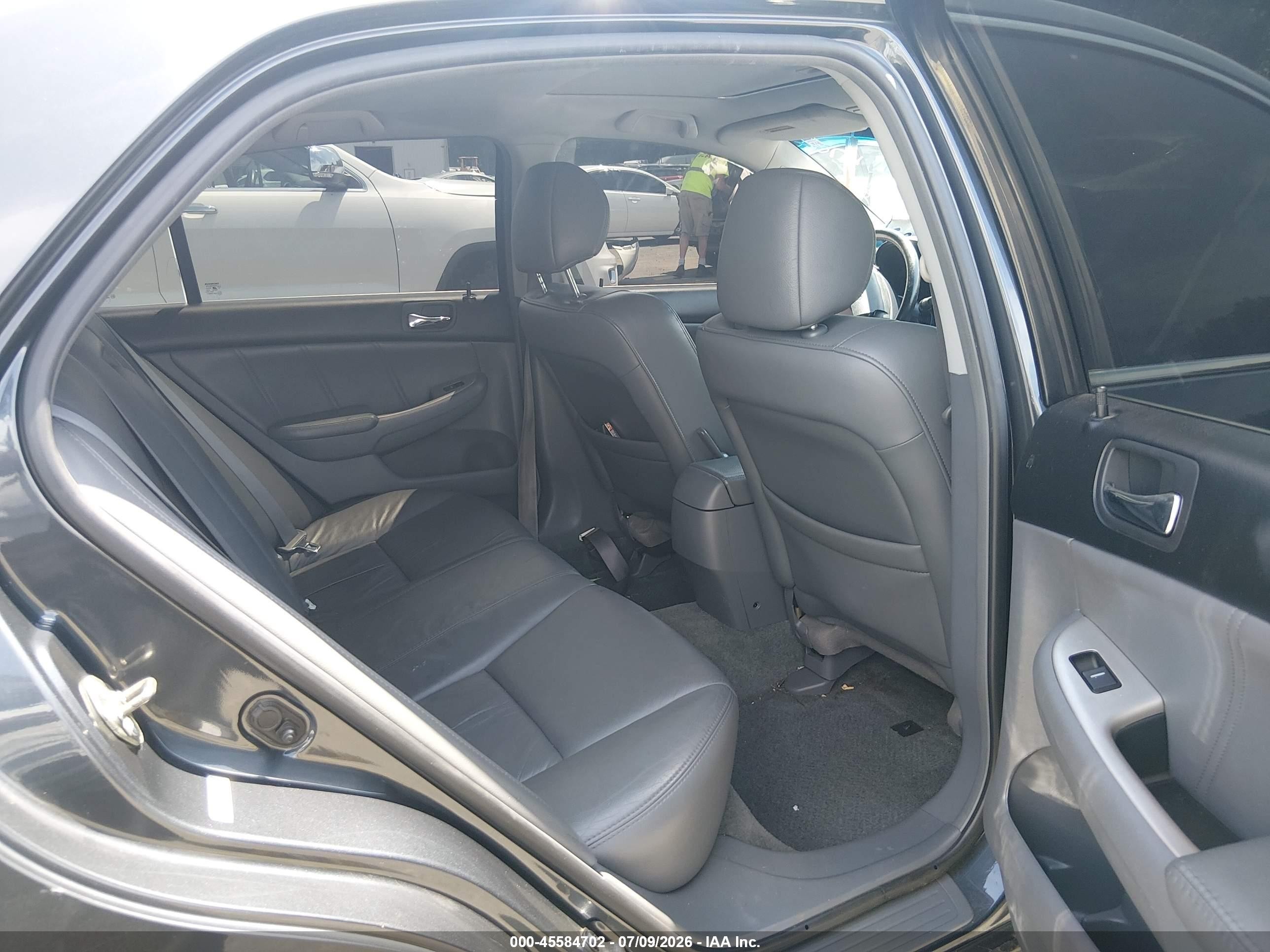 2006 Honda Accord 3.0 Ex Blue vin: 1HGCM66546A026001
