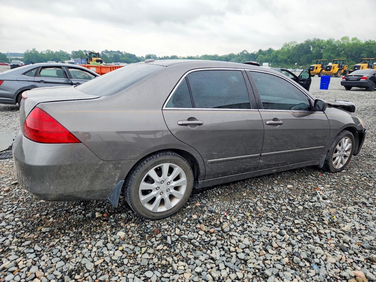 2006 Honda Accord Ex Brown vin: 1HGCM66546A031456