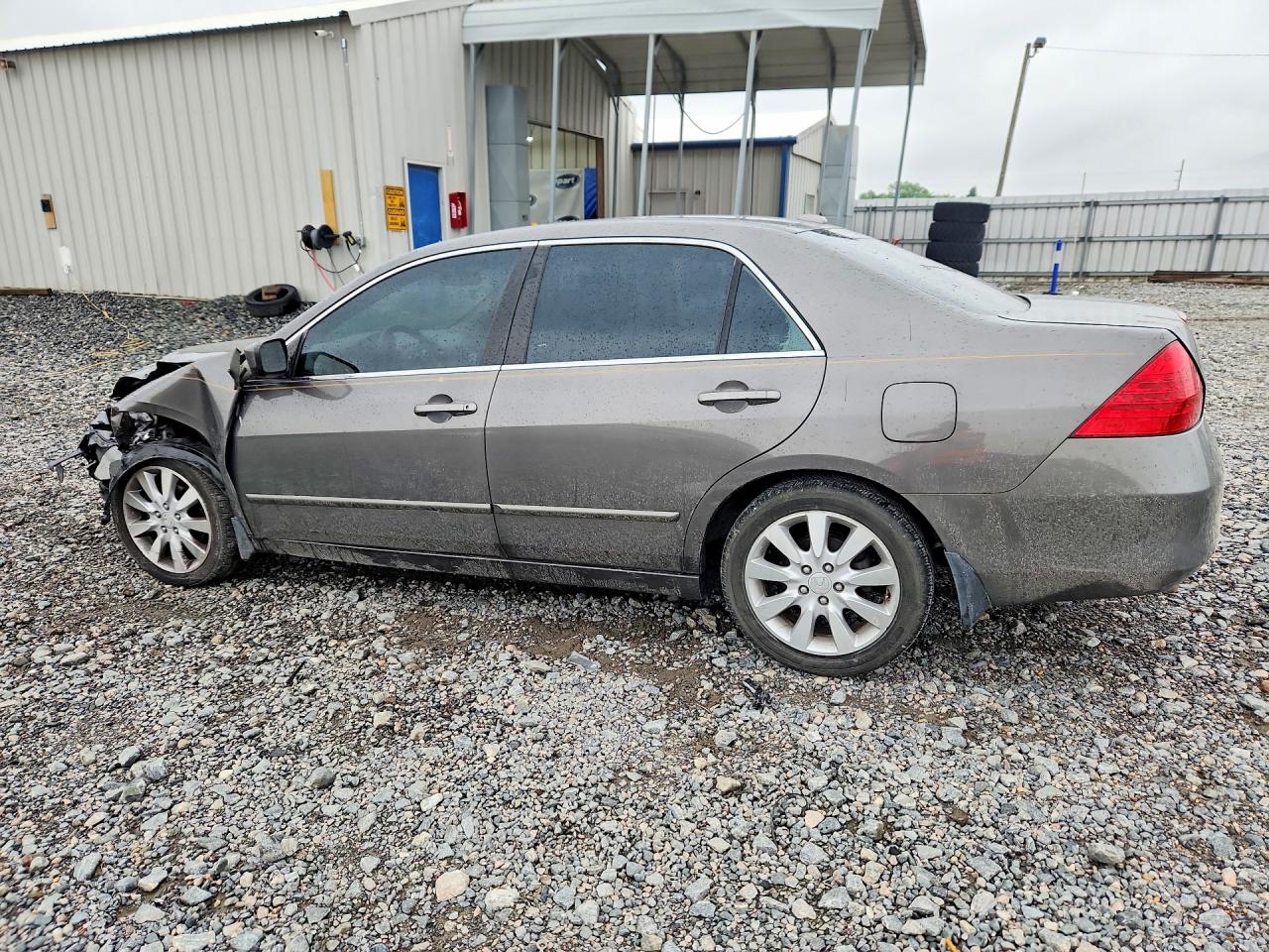 2006 Honda Accord Ex Brown vin: 1HGCM66546A031456