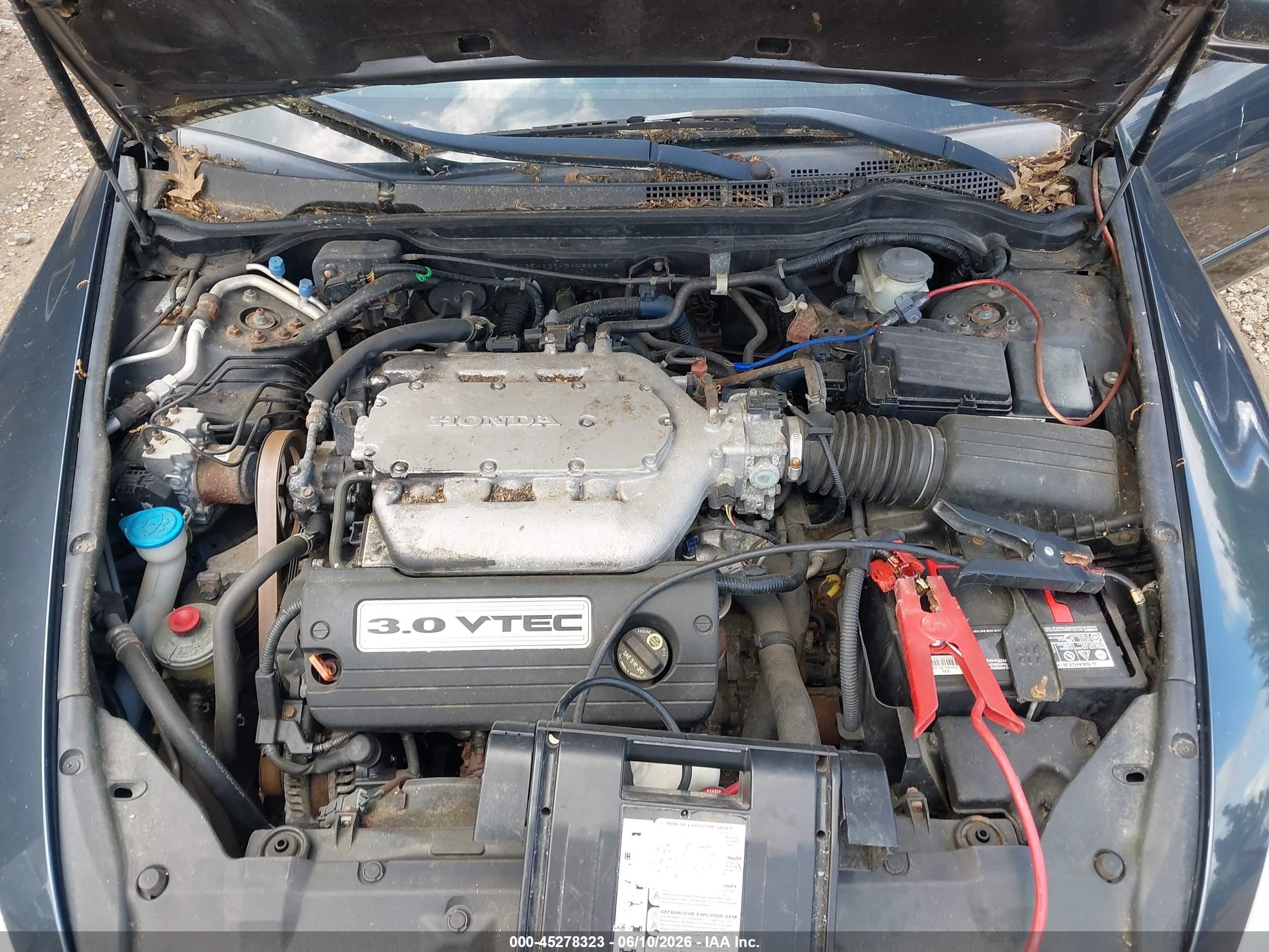 2006 Honda Accord 3.0 Ex Серый vin: 1HGCM66546A032879