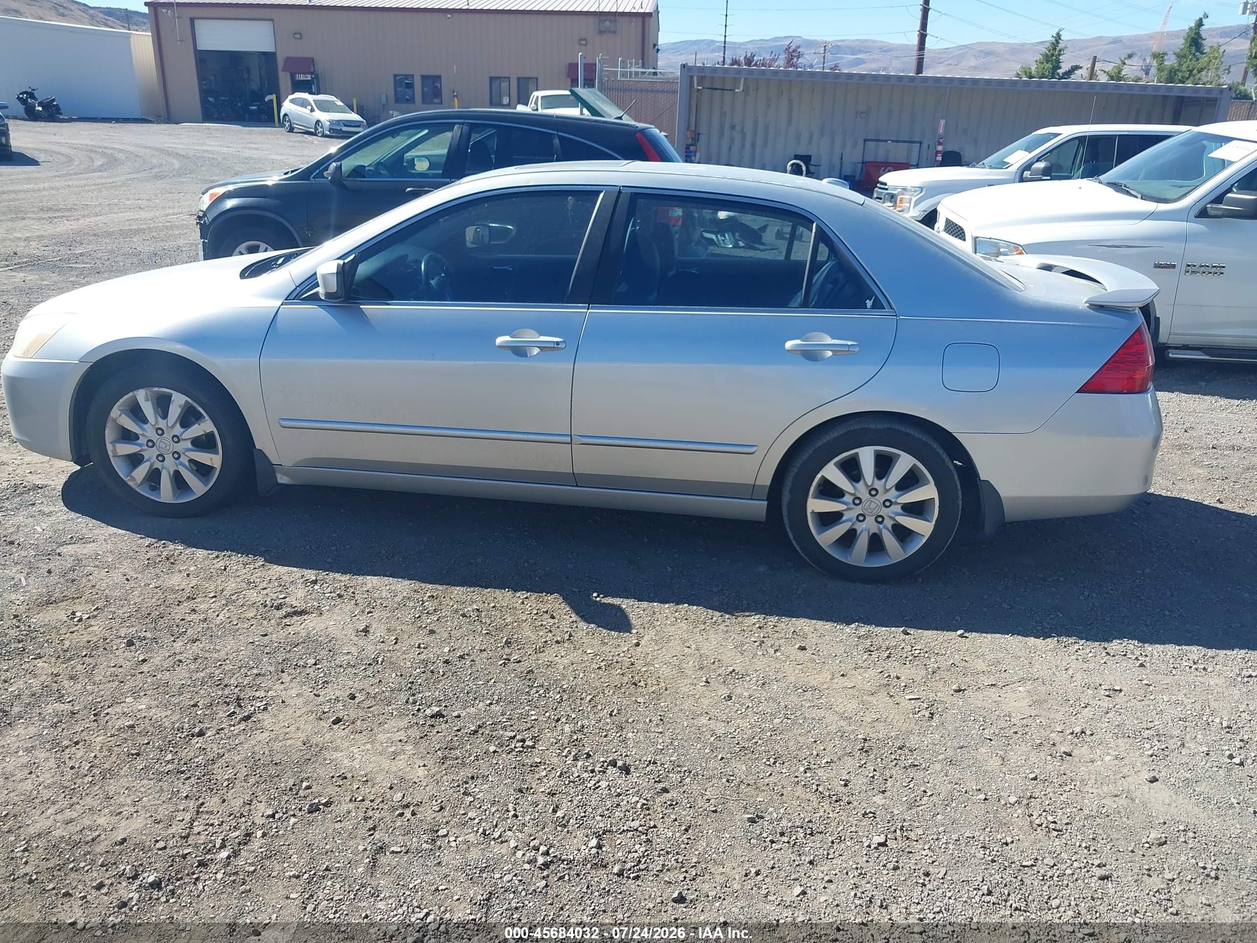 2006 Honda Accord 3.0 Ex Silver vin: 1HGCM66546A039671