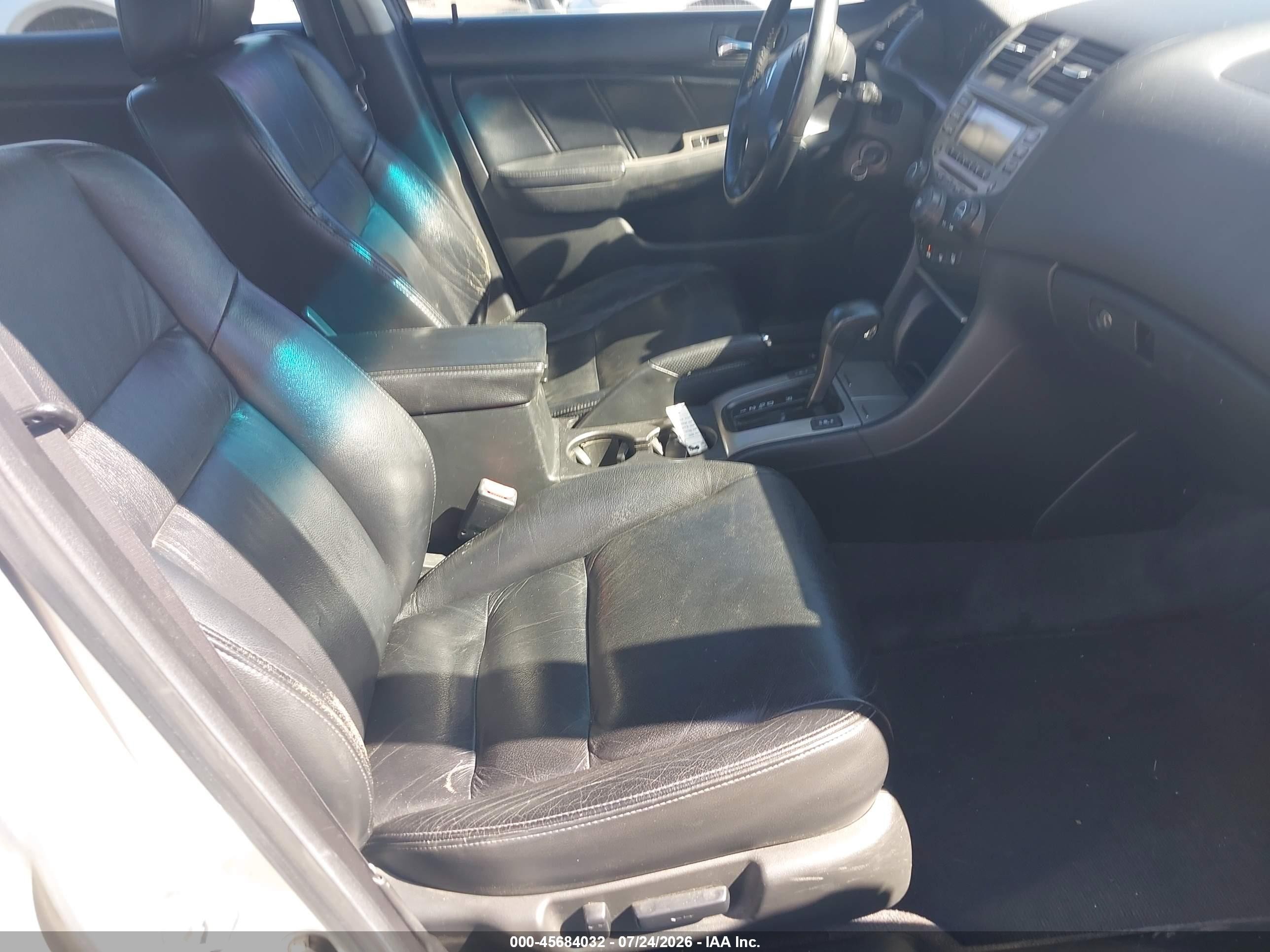 2006 Honda Accord 3.0 Ex Silver vin: 1HGCM66546A039671
