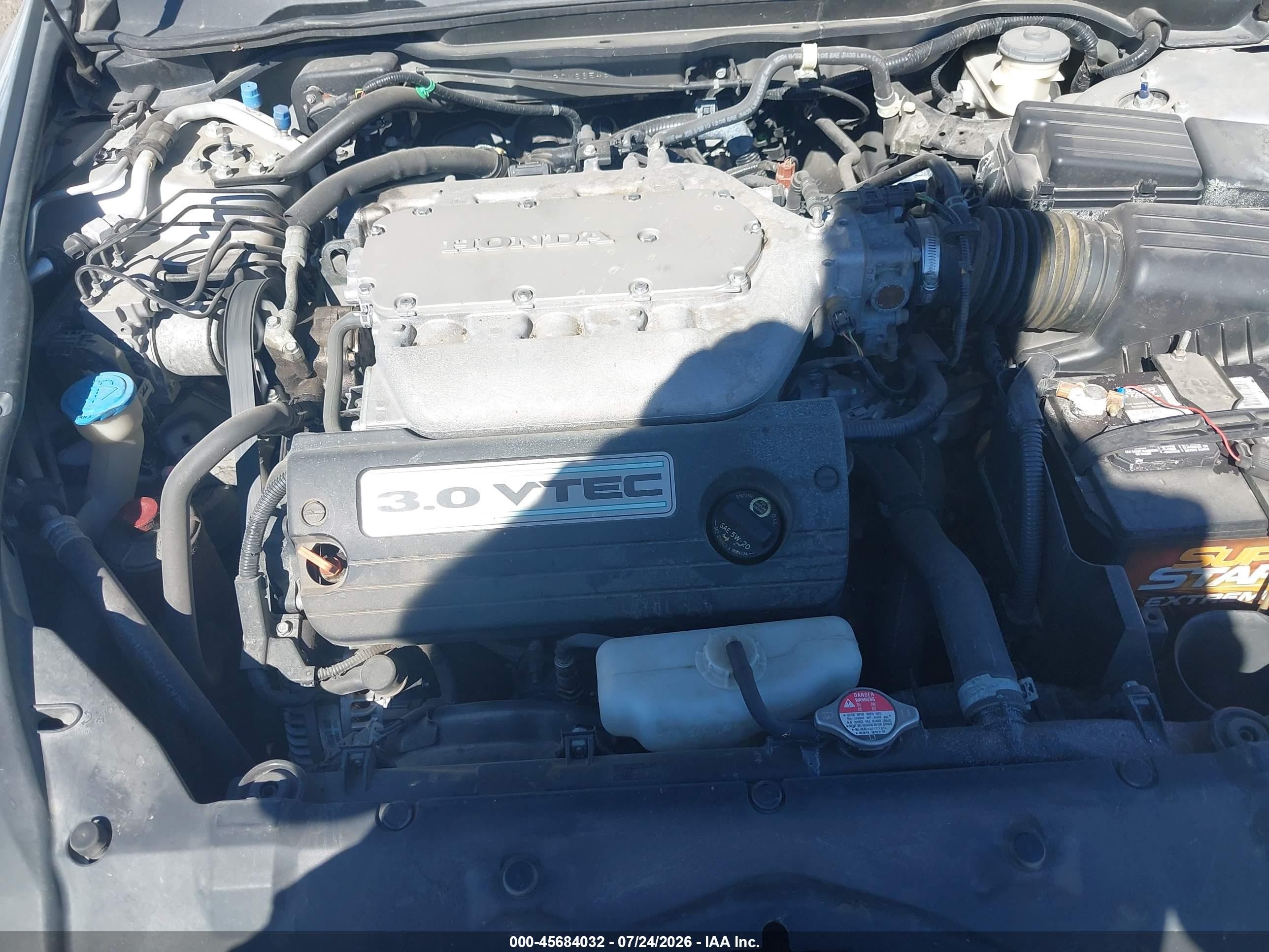2006 Honda Accord 3.0 Ex Silver vin: 1HGCM66546A039671