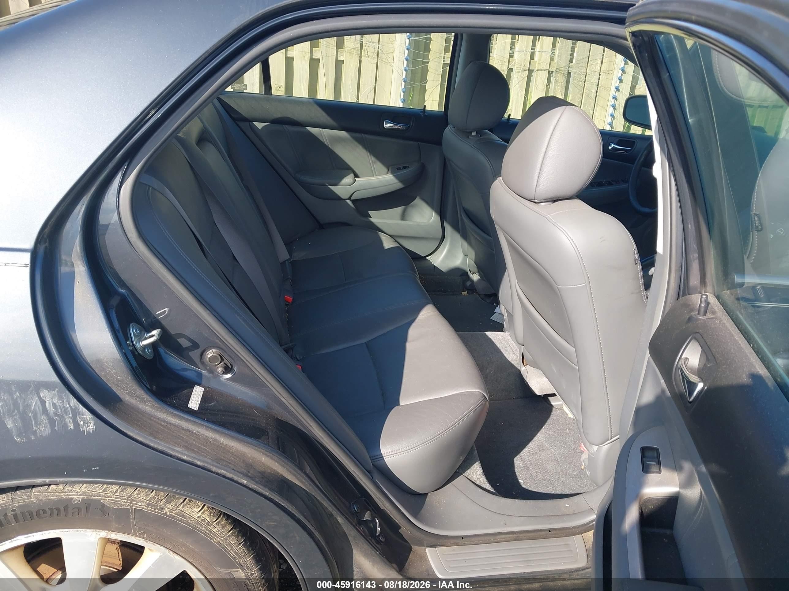2006 Honda Accord 3.0 Ex Gray vin: 1HGCM66546A042103