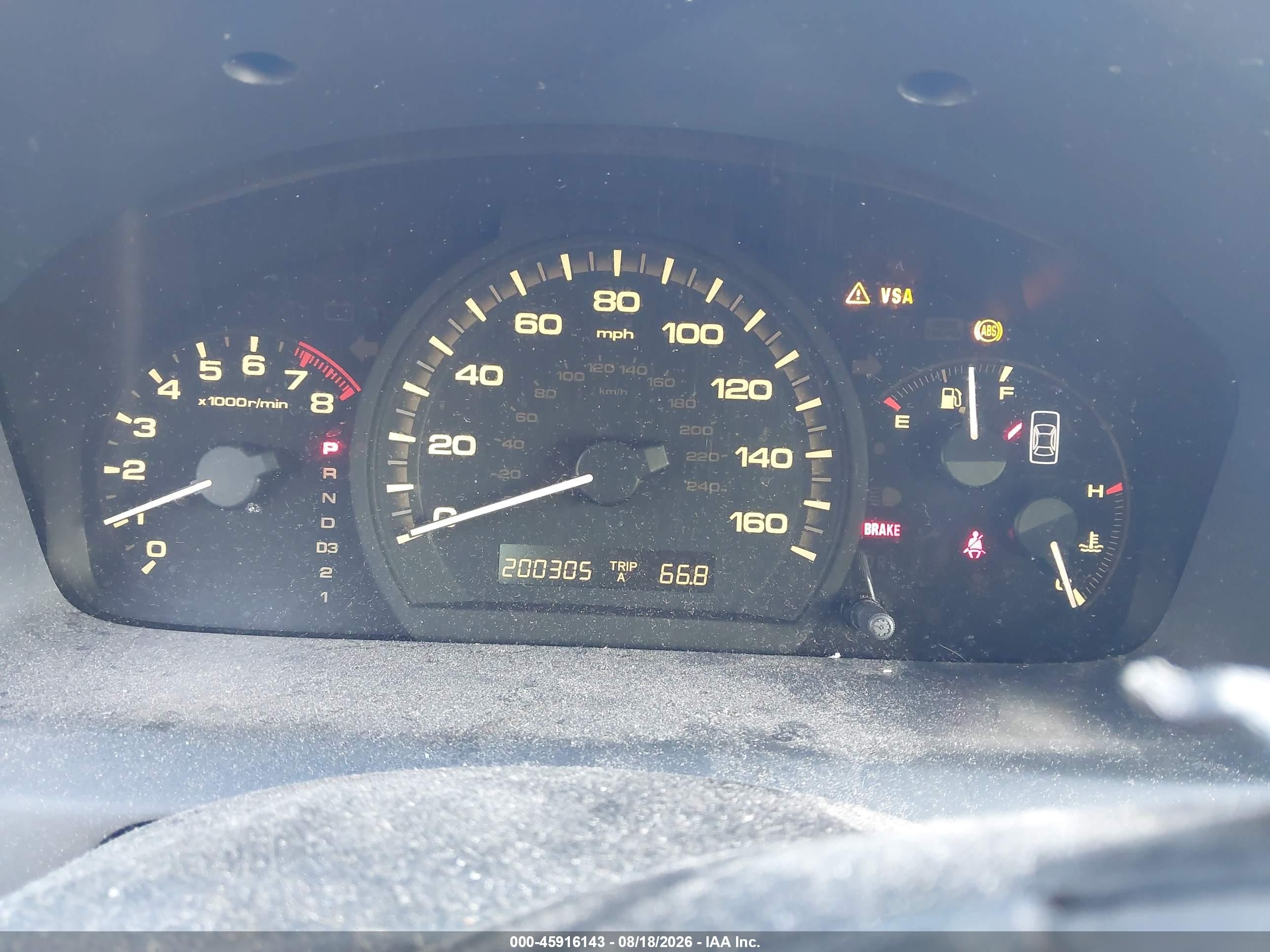 2006 Honda Accord 3.0 Ex Gray vin: 1HGCM66546A042103