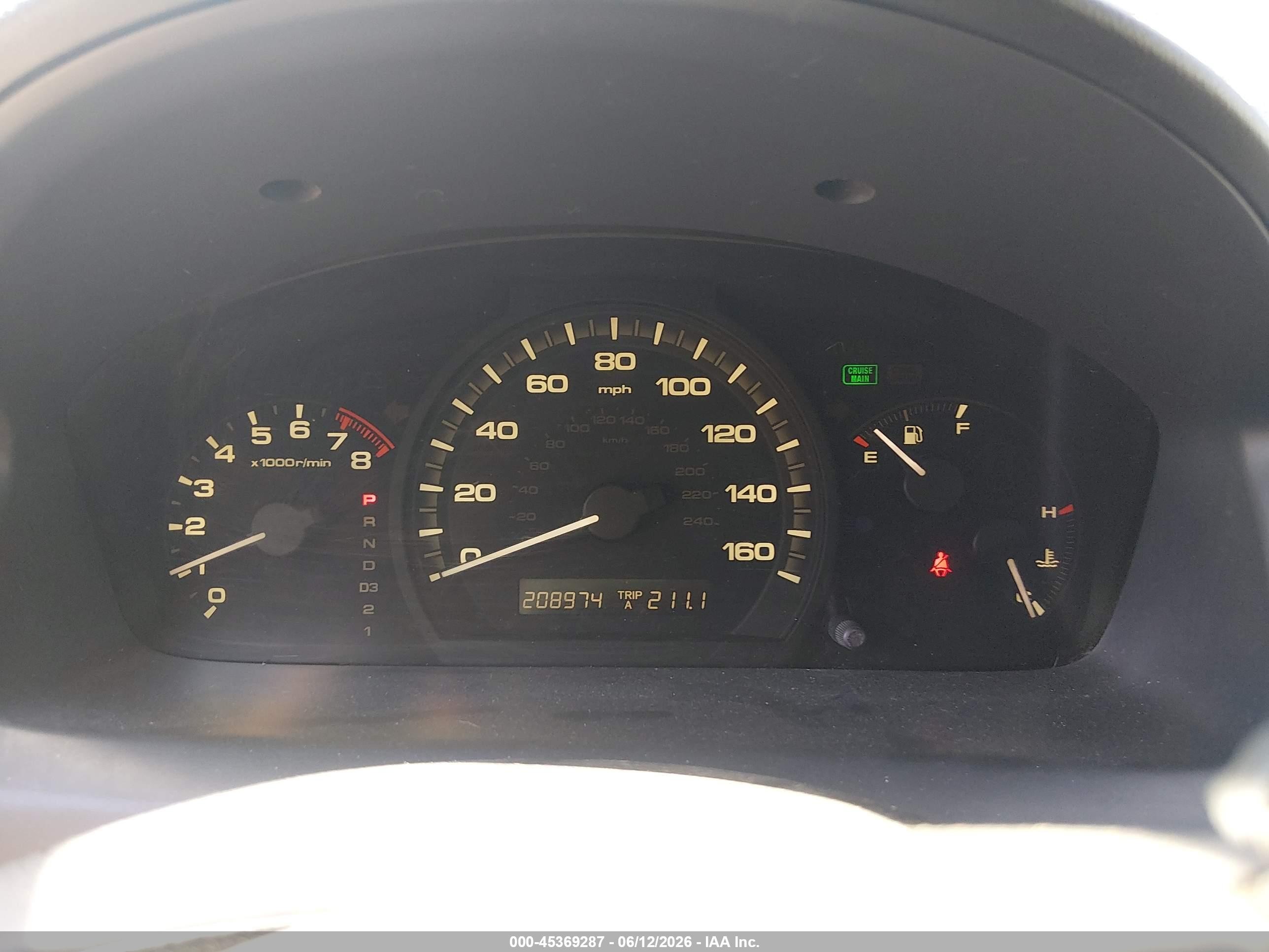 2006 Honda Accord 3.0 Ex Blue vin: 1HGCM66546A052579
