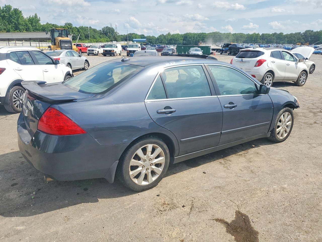 2006 Honda Accord Ex Gray vin: 1HGCM66546A067857