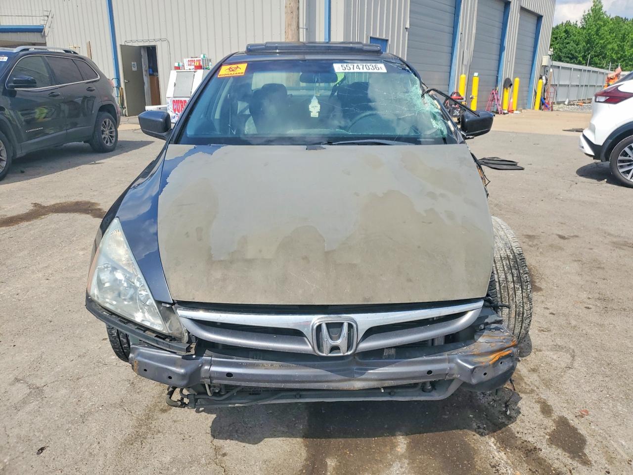 2006 Honda Accord Ex Gray vin: 1HGCM66546A067857