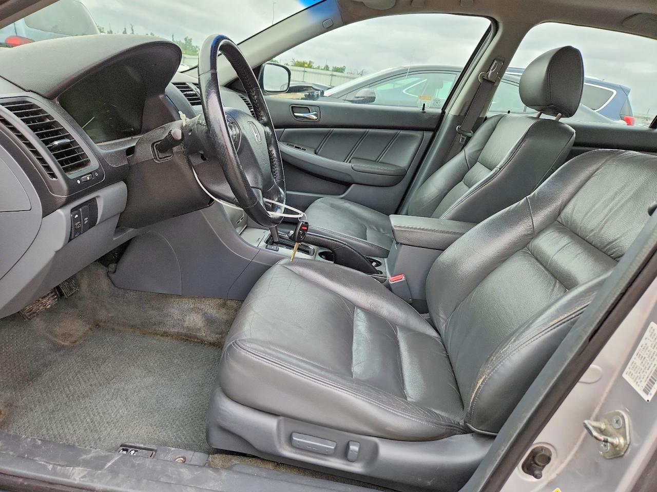2006 Honda Accord Ex Silver vin: 1HGCM66546A071908
