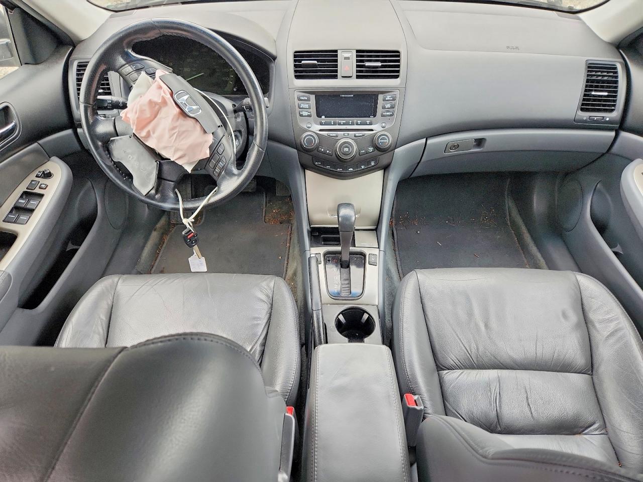 2007 Honda Accord Ex Gray vin: 1HGCM66547A000225