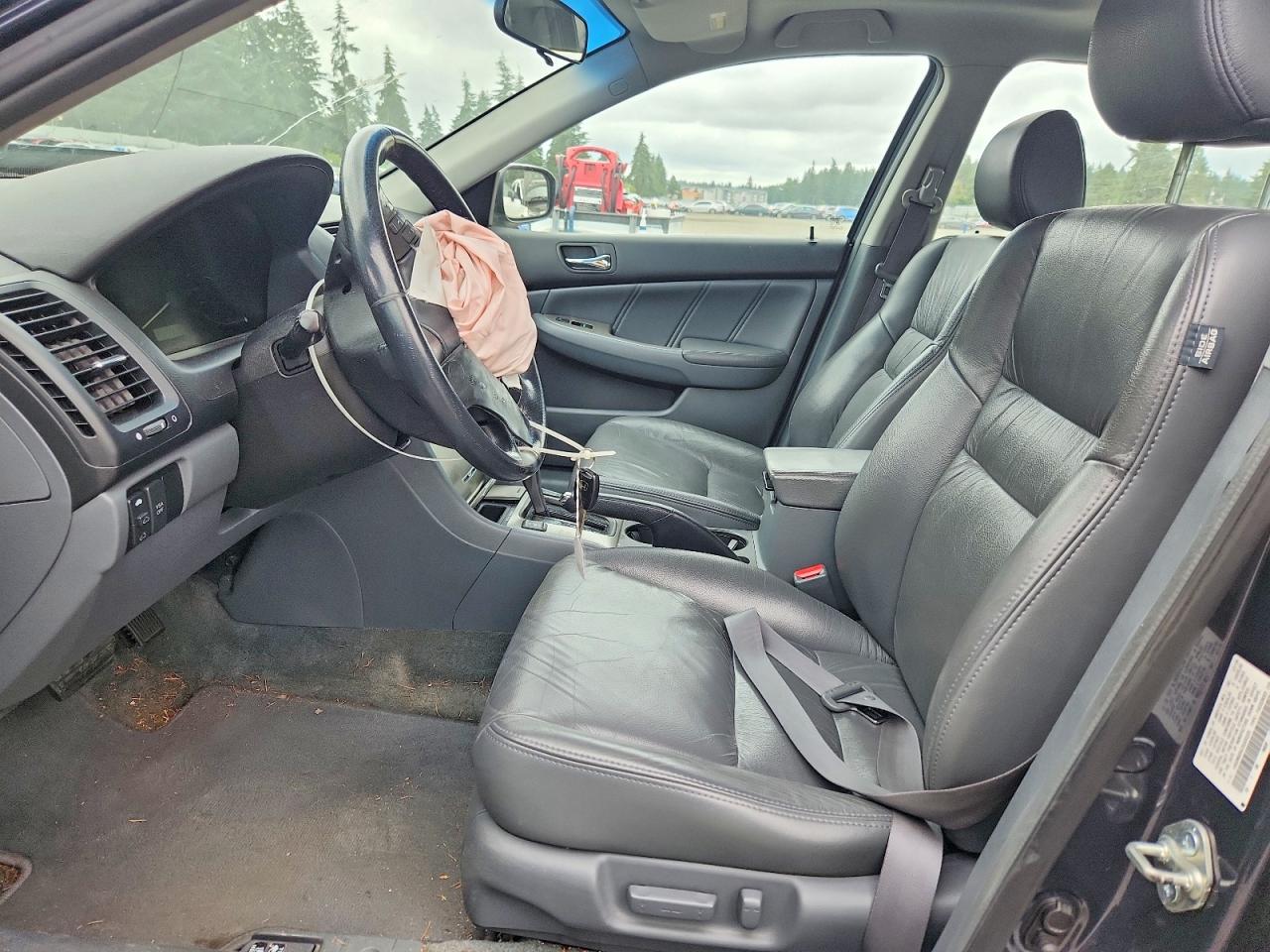 2007 Honda Accord Ex Gray vin: 1HGCM66547A000225