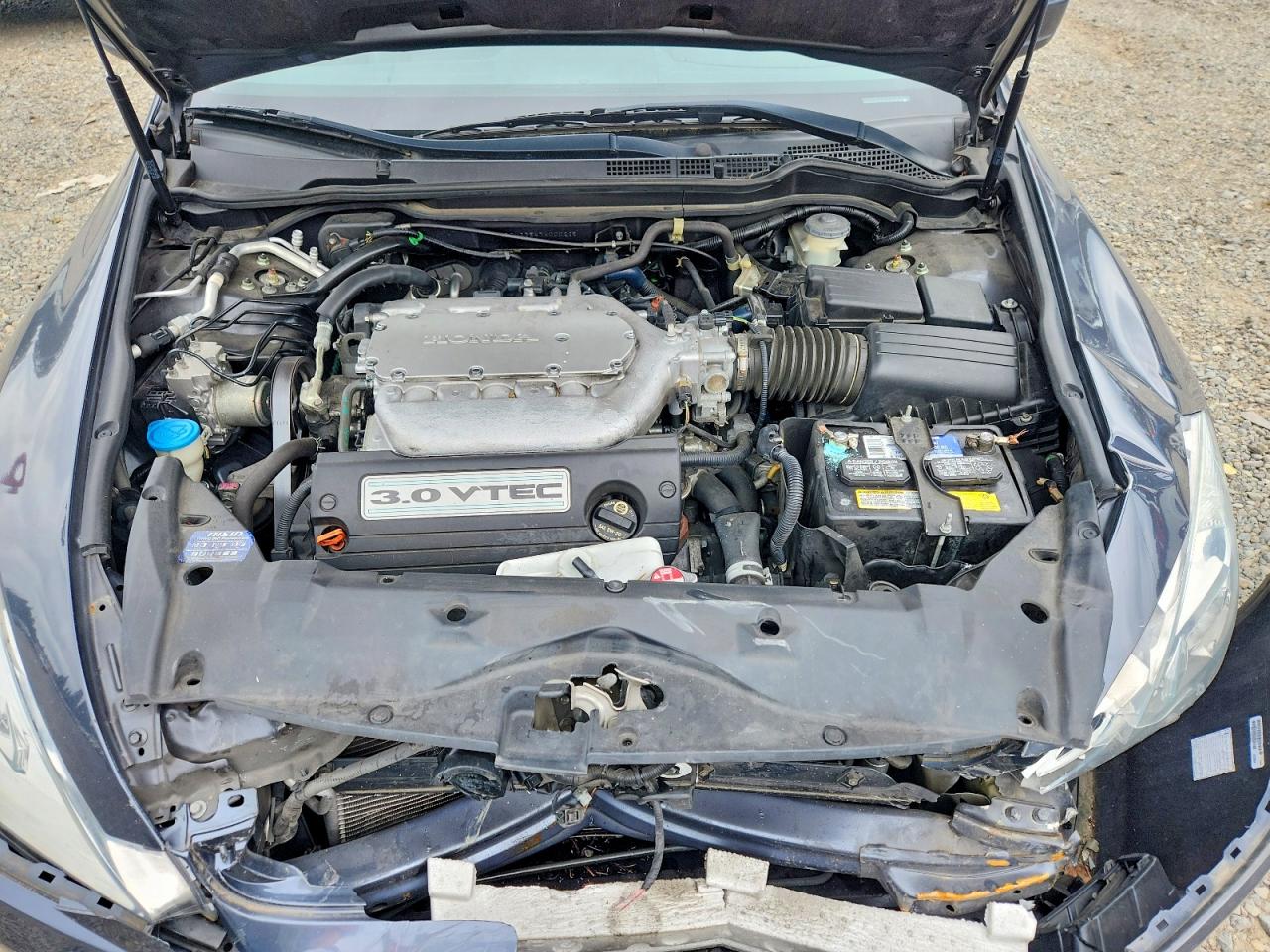 2007 Honda Accord Ex Gray vin: 1HGCM66547A000225