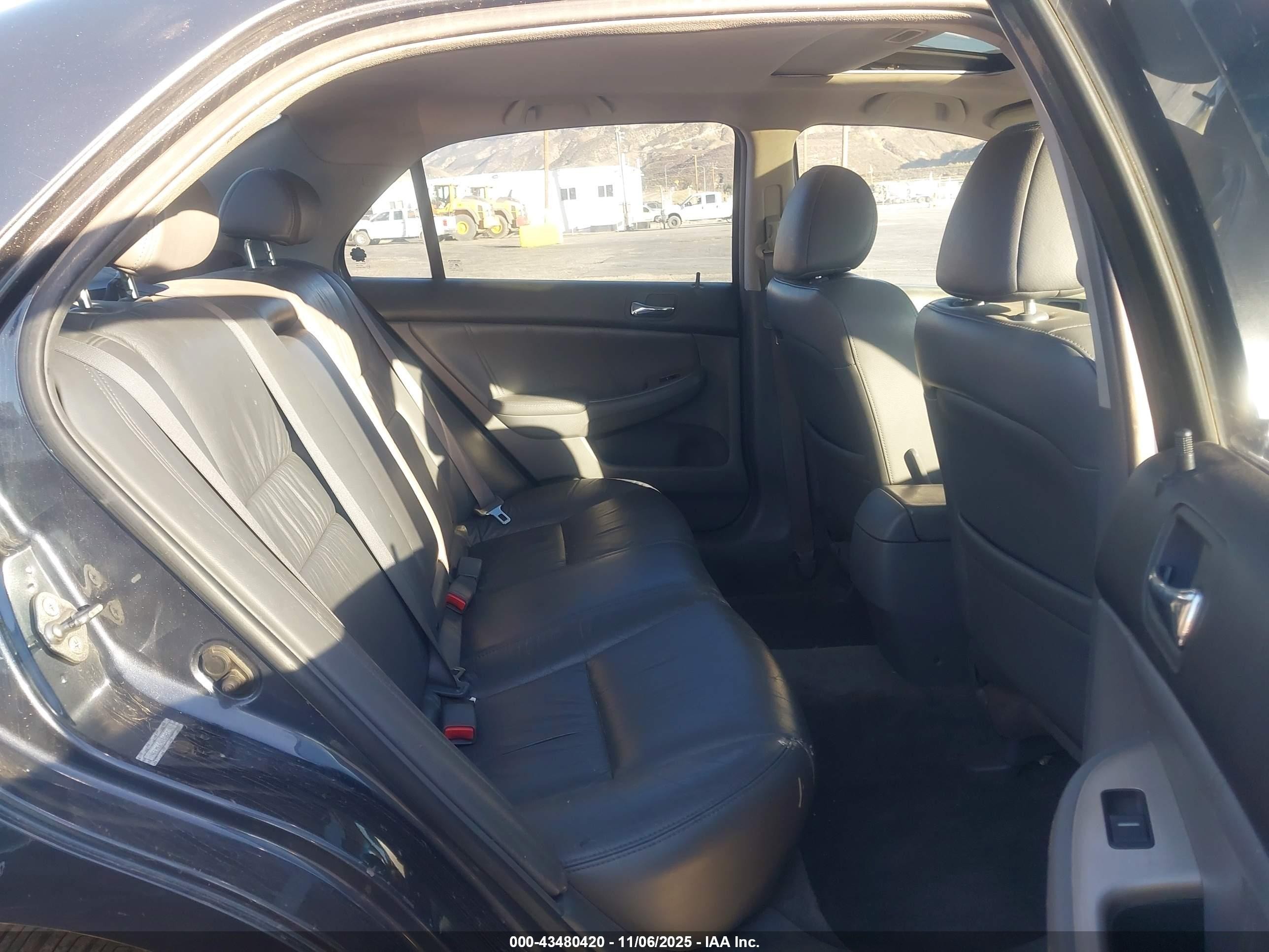2007 Honda Accord 3.0 Ex Gray vin: 1HGCM66547A023357