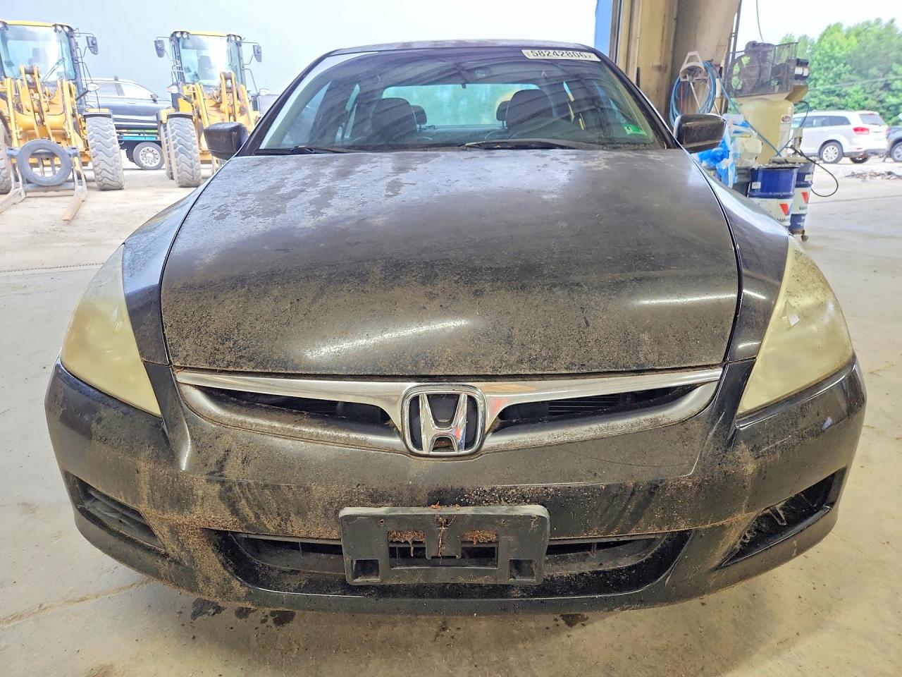 2007 Honda Accord Ex Black vin: 1HGCM66547A060439