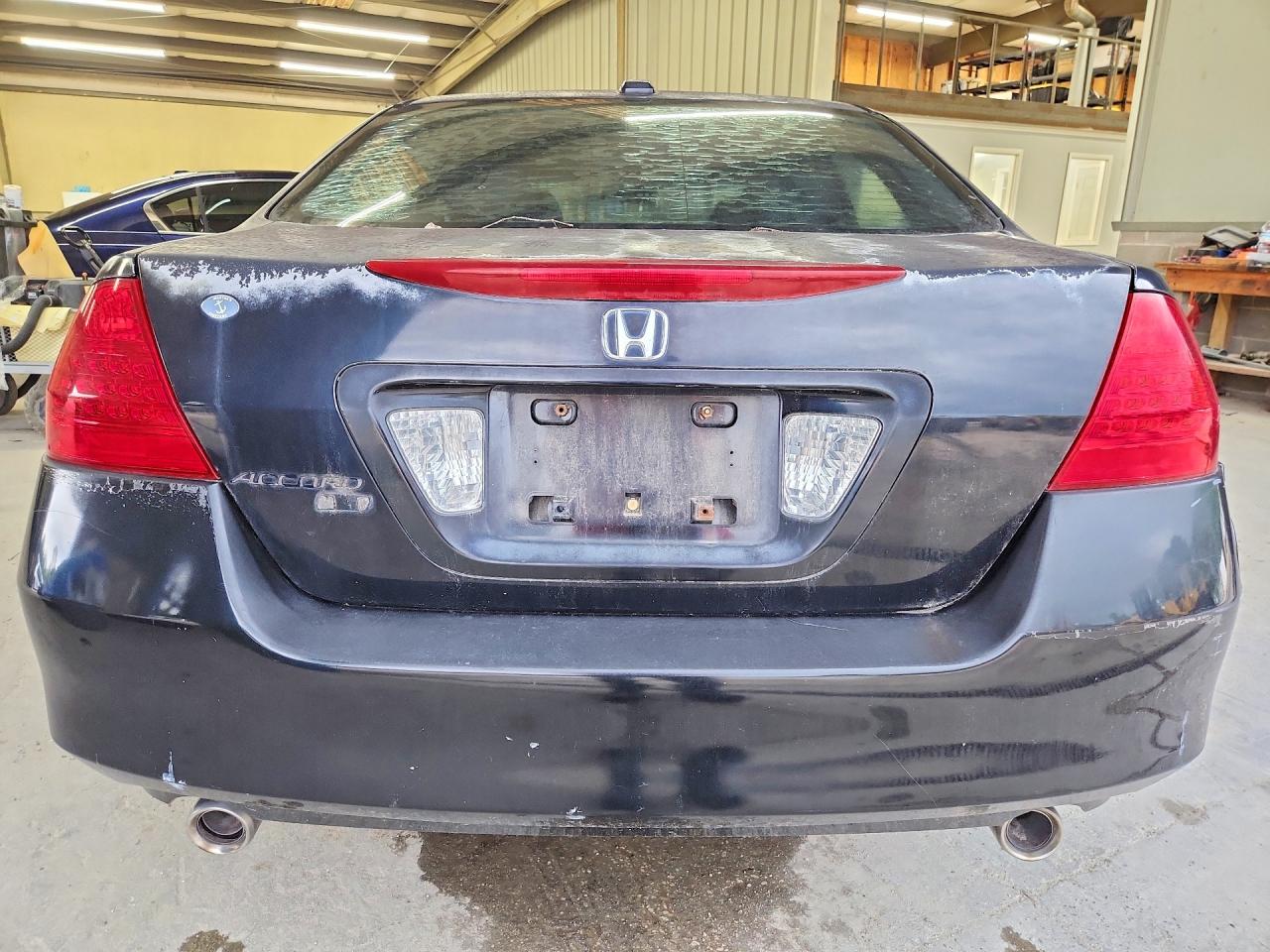 2007 Honda Accord Ex Black vin: 1HGCM66547A060439