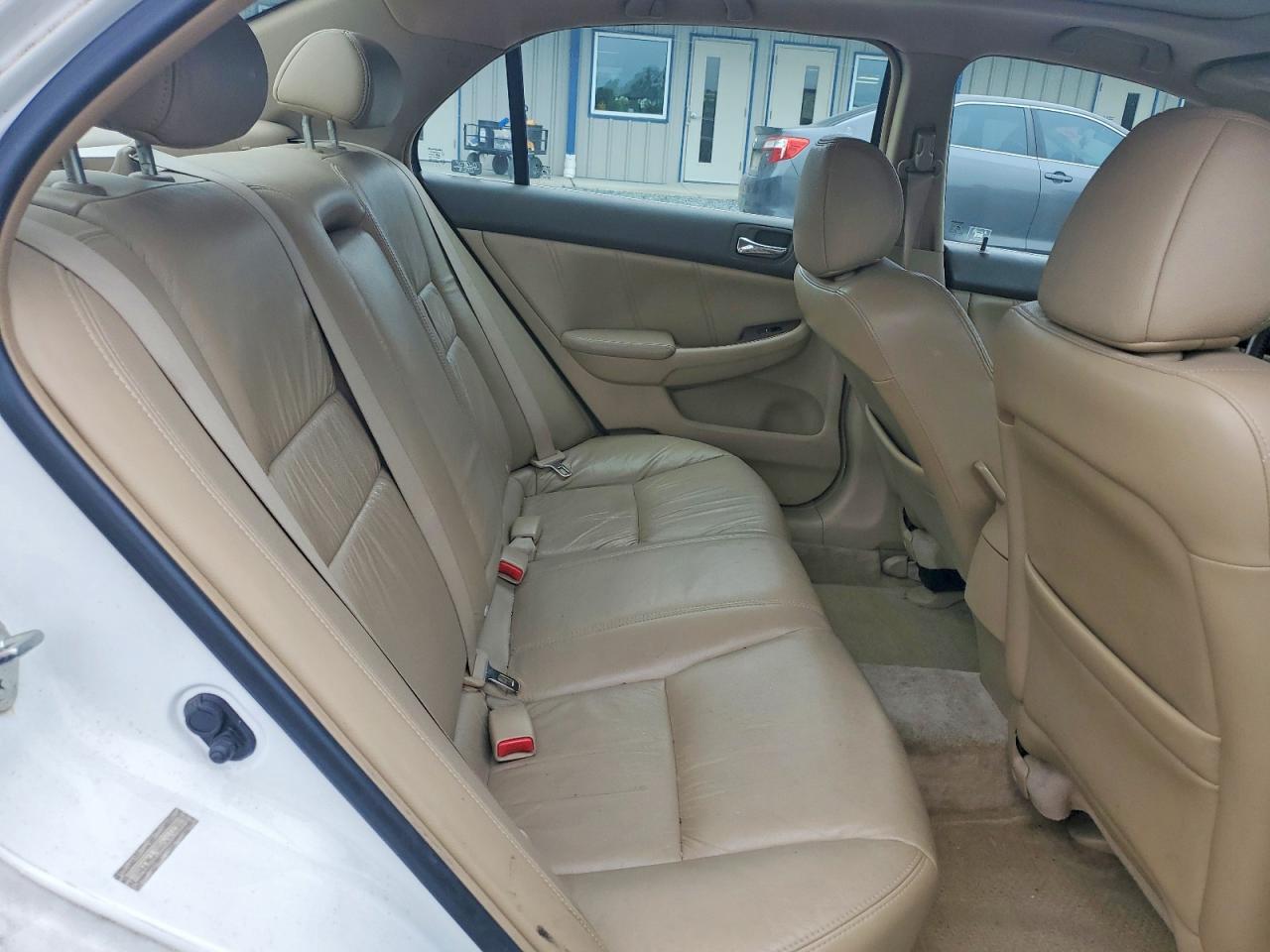 2007 Honda Accord Ex Белый vin: 1HGCM66547A081677
