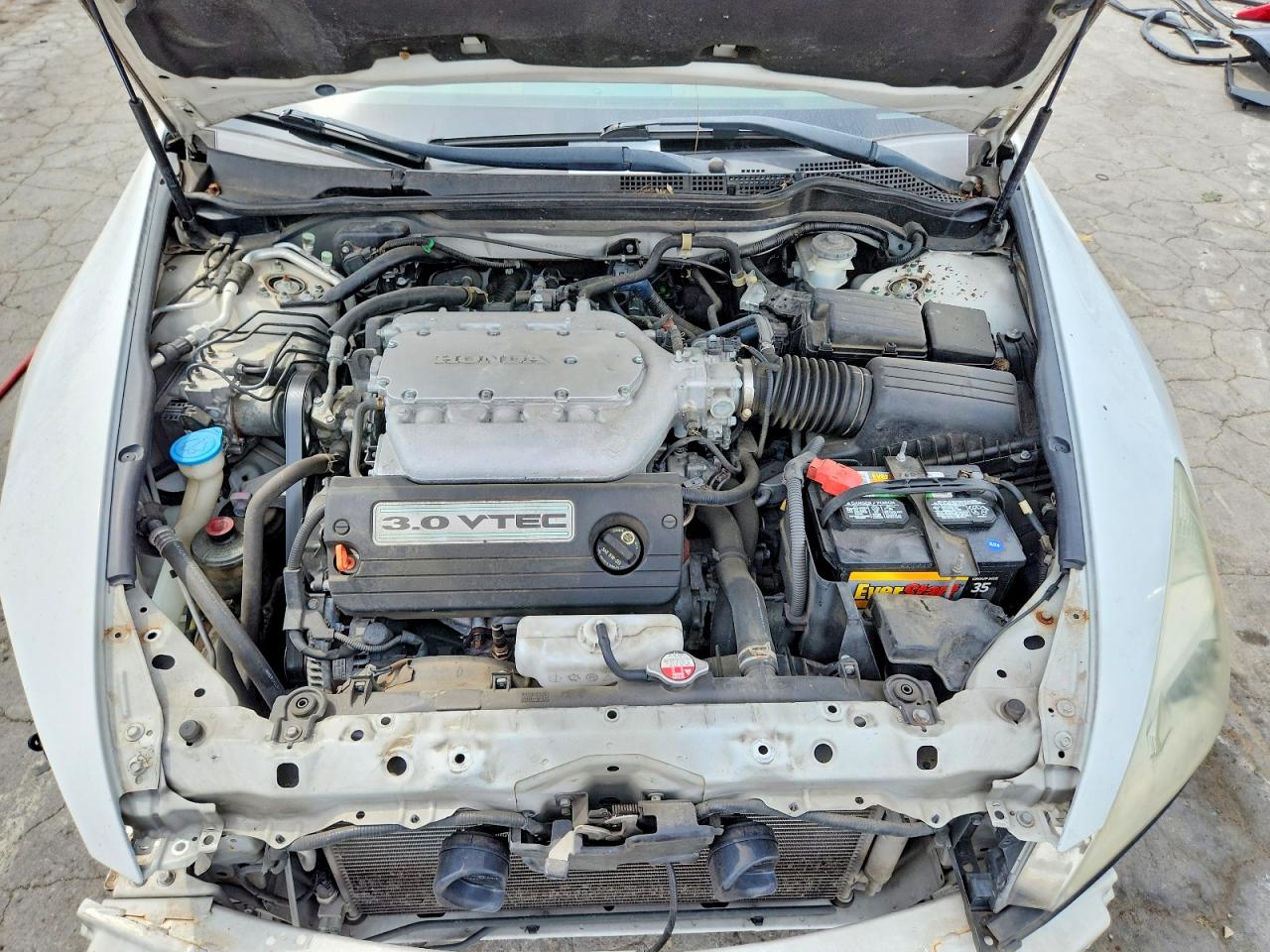 2007 Honda Accord Ex Белый vin: 1HGCM66547A106027