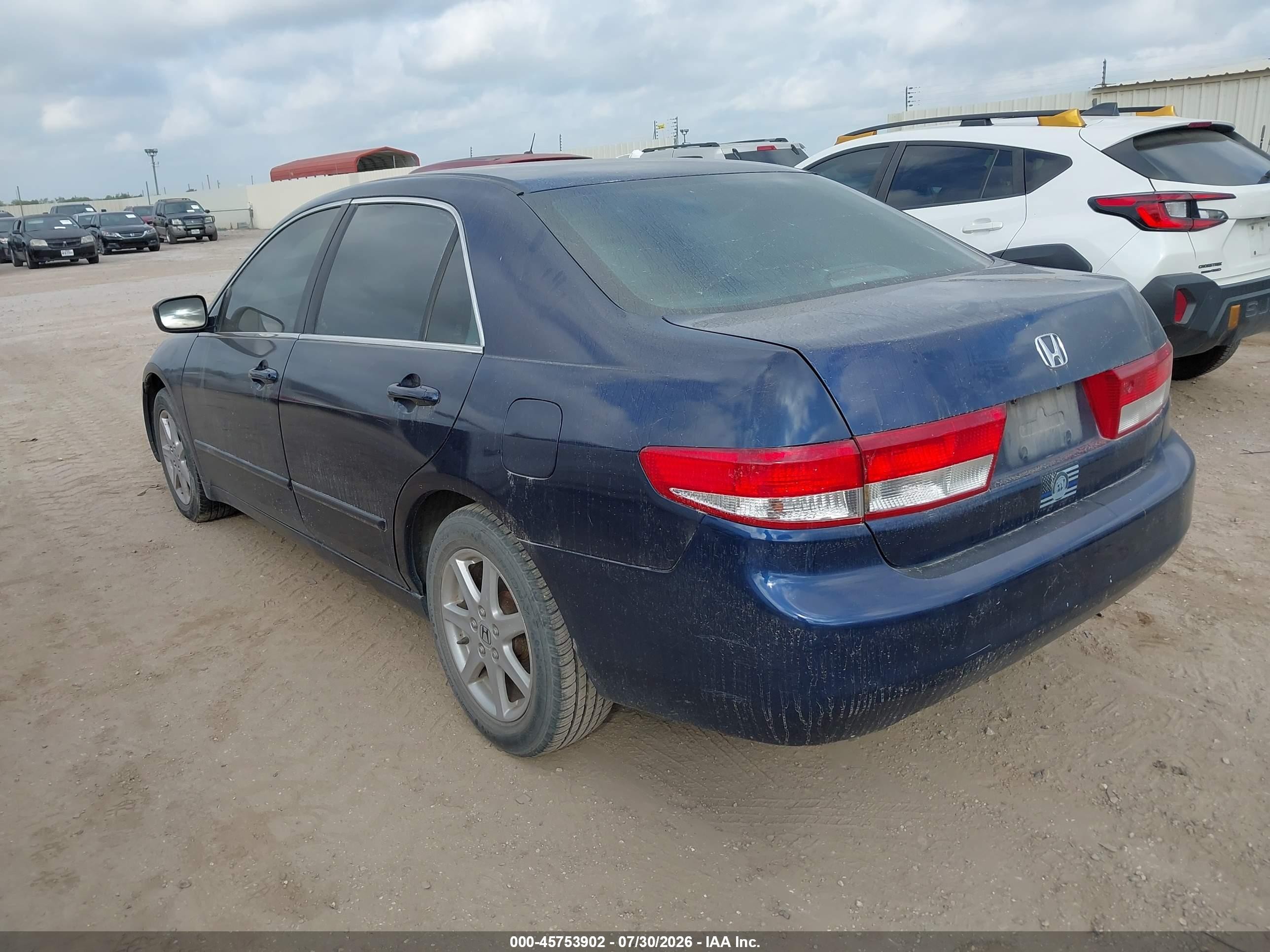 2003 Honda Accord 3.0 Ex Blue vin: 1HGCM66553A017996