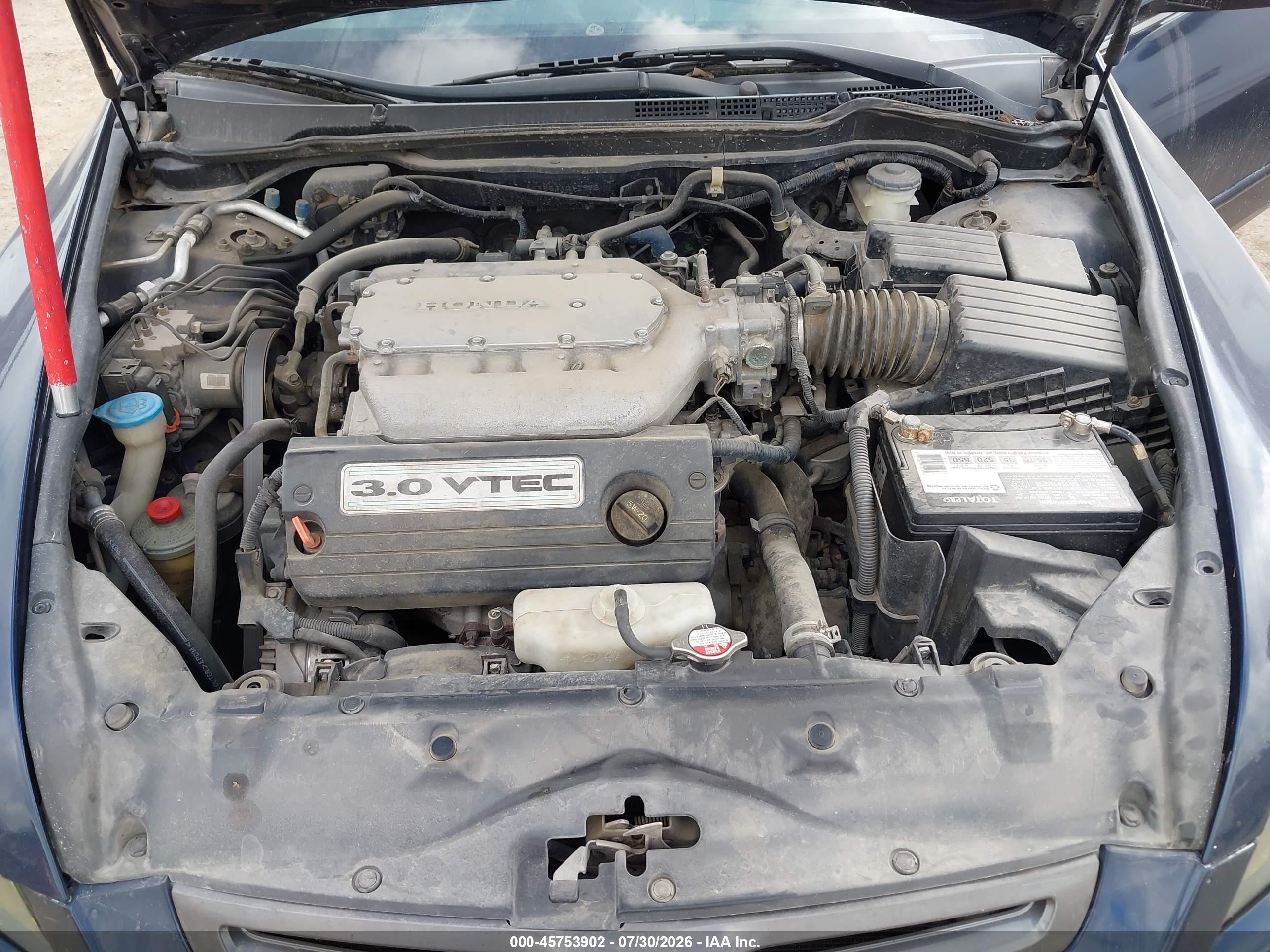 2003 Honda Accord 3.0 Ex Blue vin: 1HGCM66553A017996