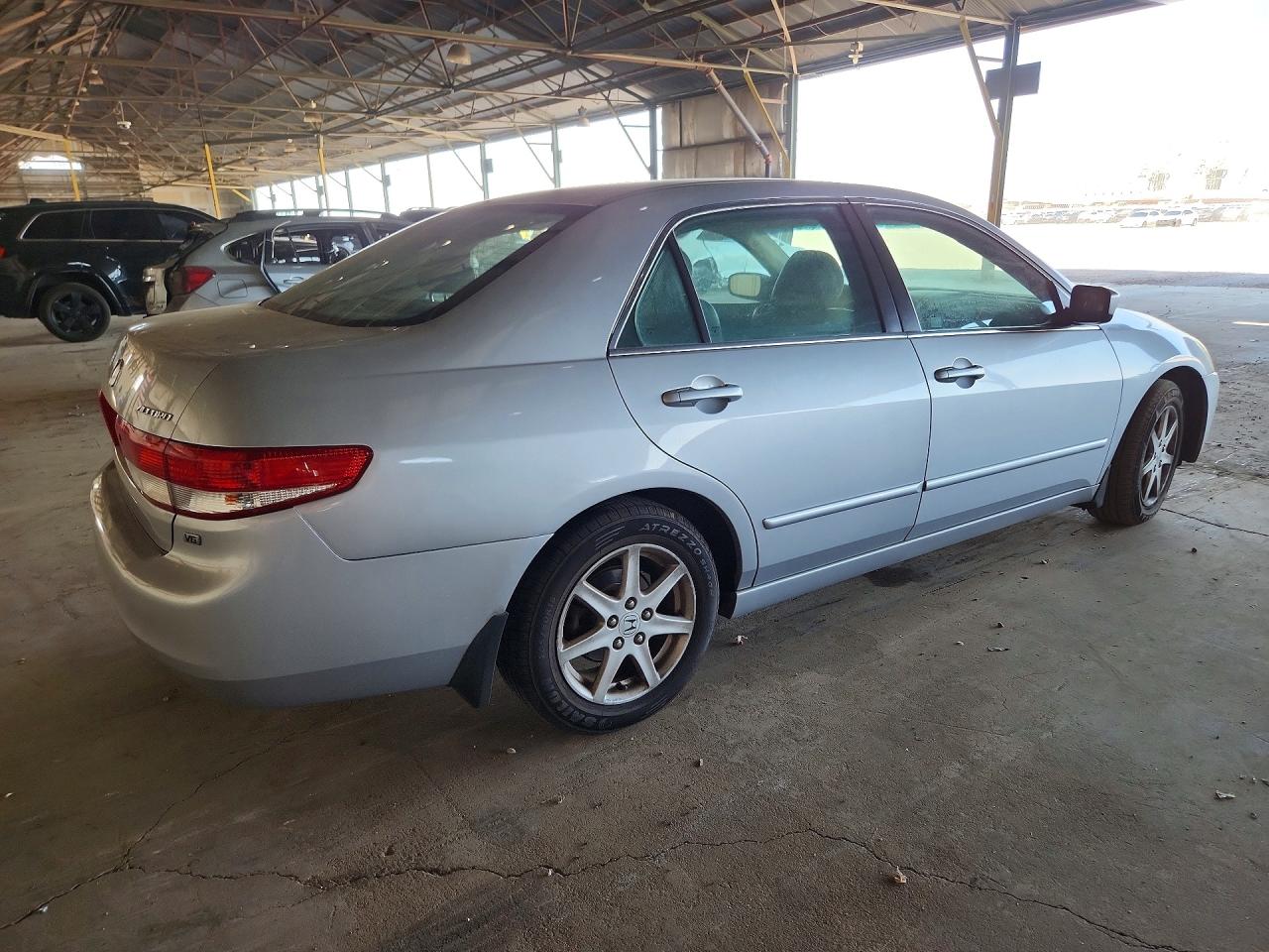 2003 Honda Accord Ex Silver vin: 1HGCM66553A019392