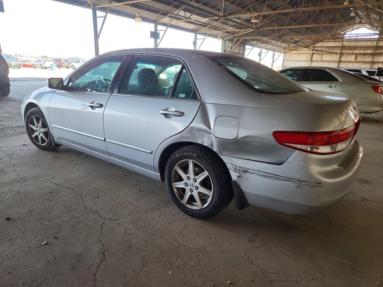 2003 Honda Accord Ex Silver vin: 1HGCM66553A019392