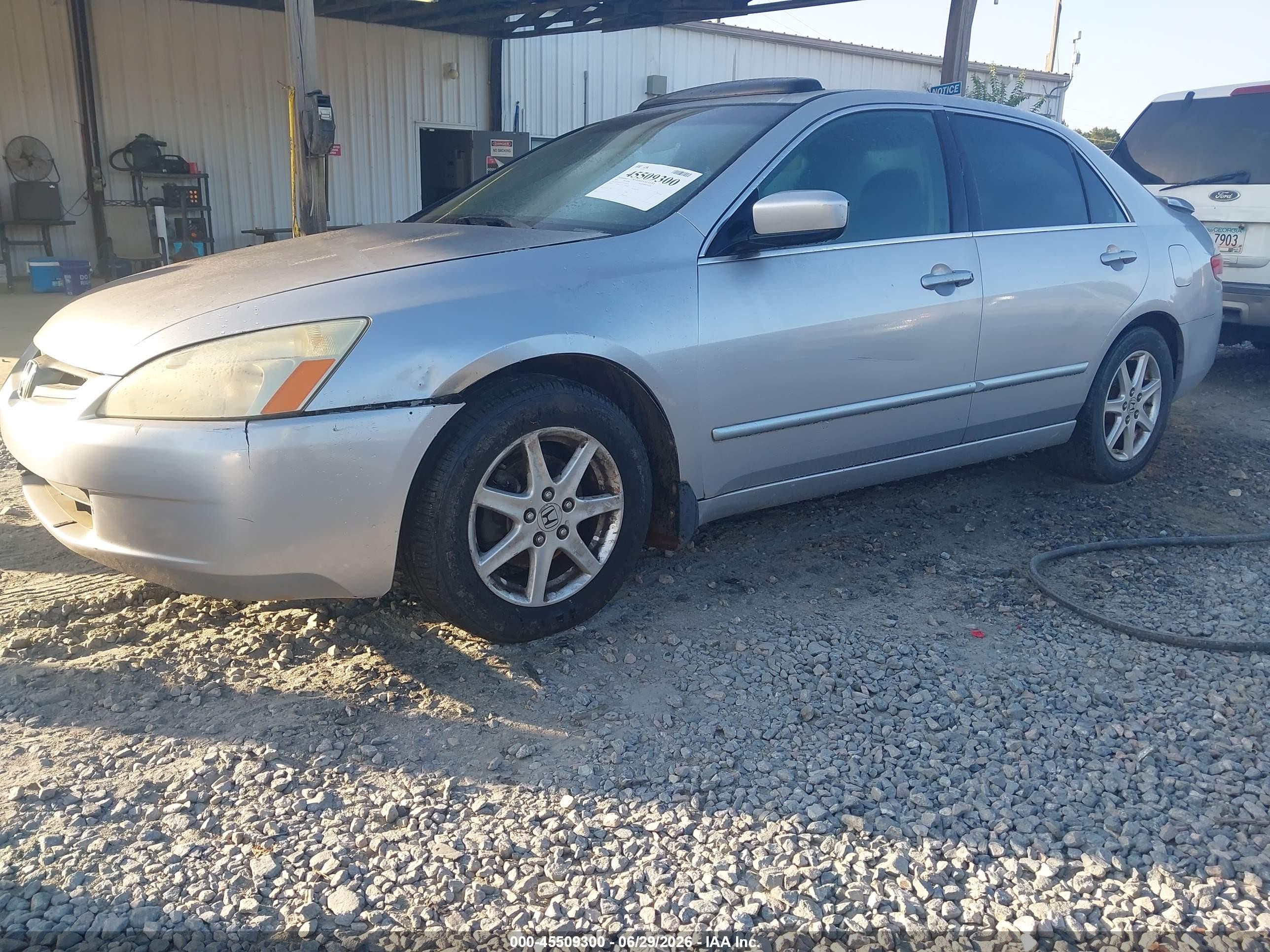 2003 Honda Accord Sdn Ex Gray vin: 1HGCM66553A034992