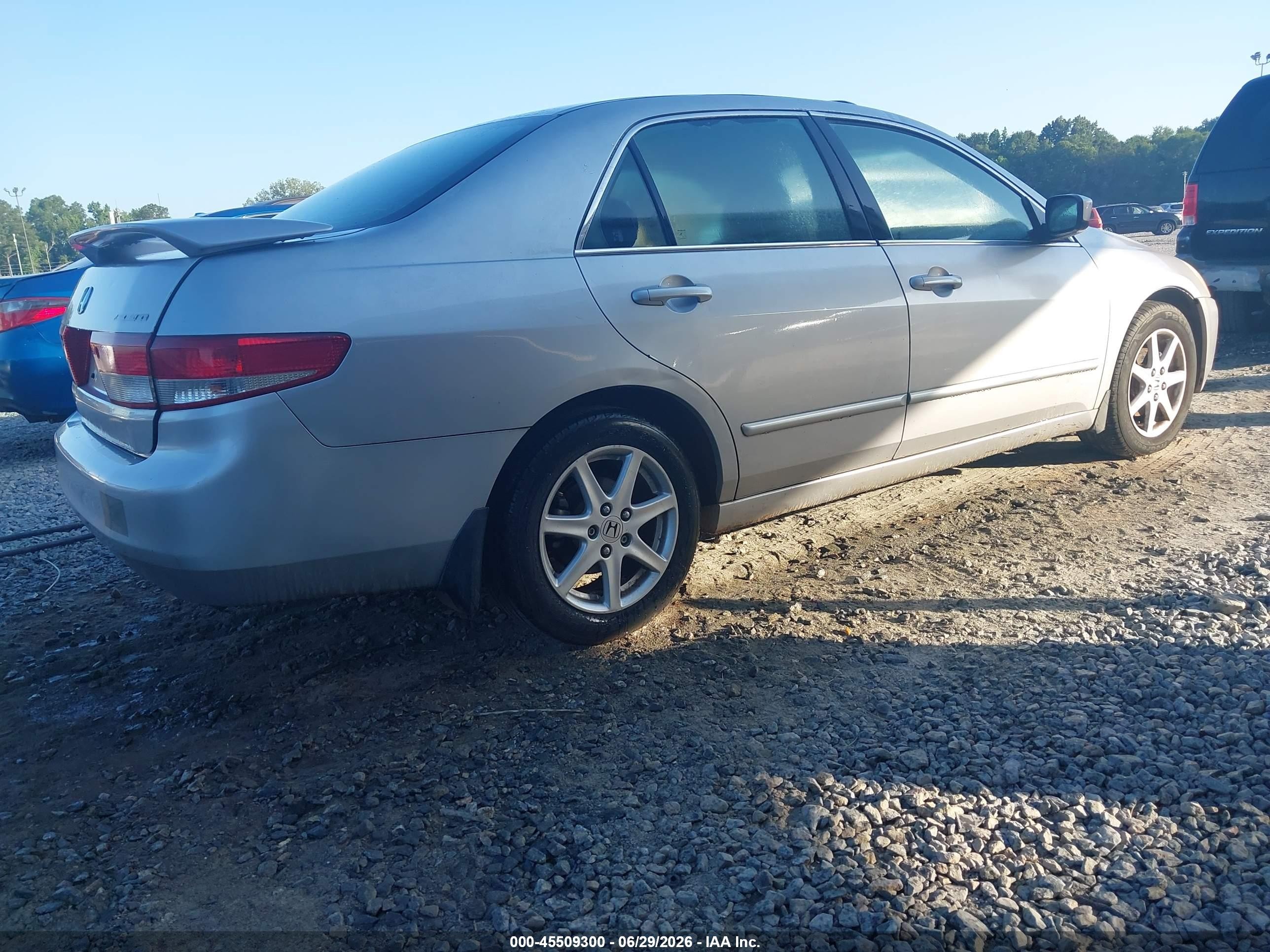 2003 Honda Accord Sdn Ex Gray vin: 1HGCM66553A034992