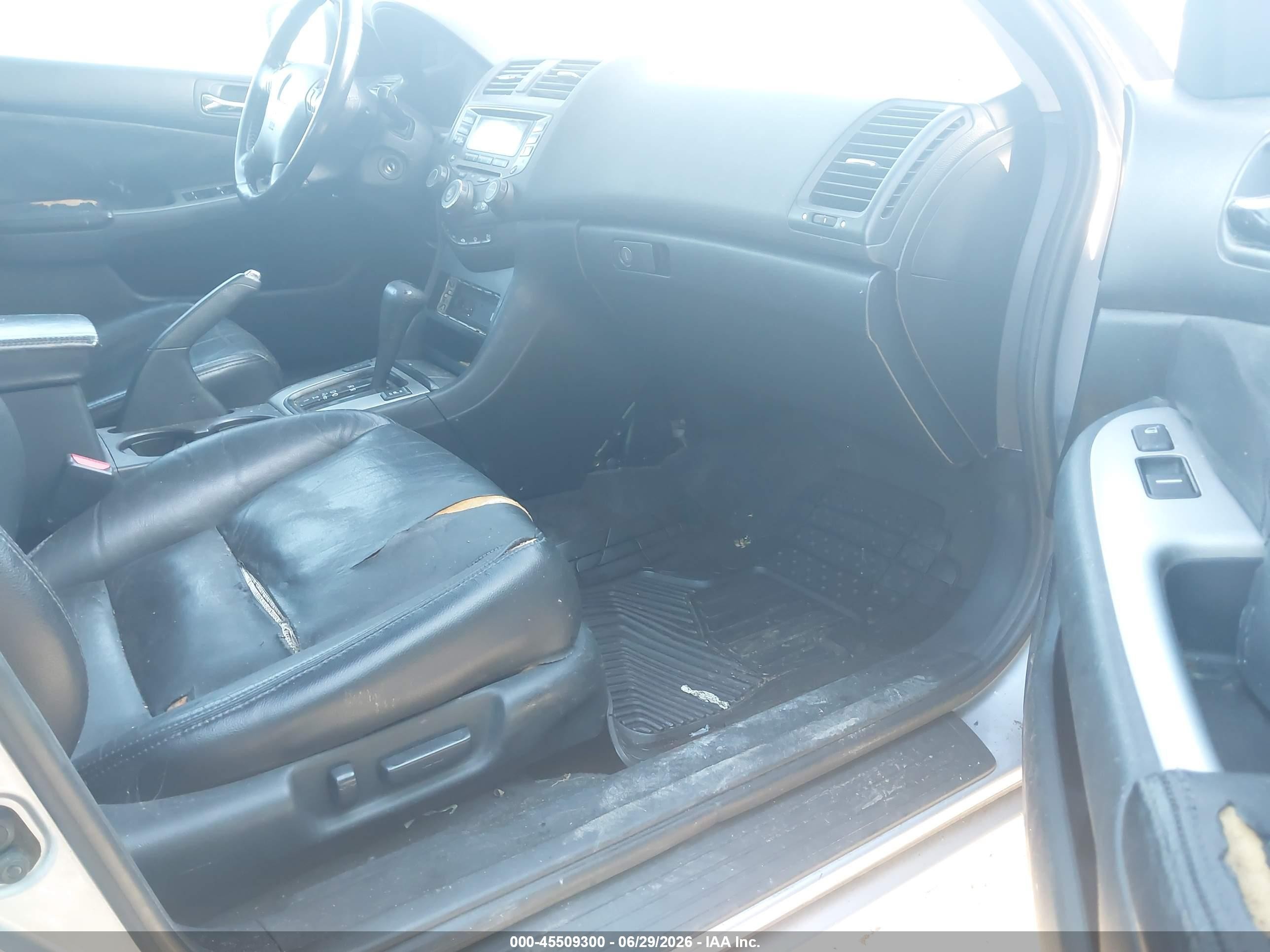 2003 Honda Accord Sdn Ex Gray vin: 1HGCM66553A034992