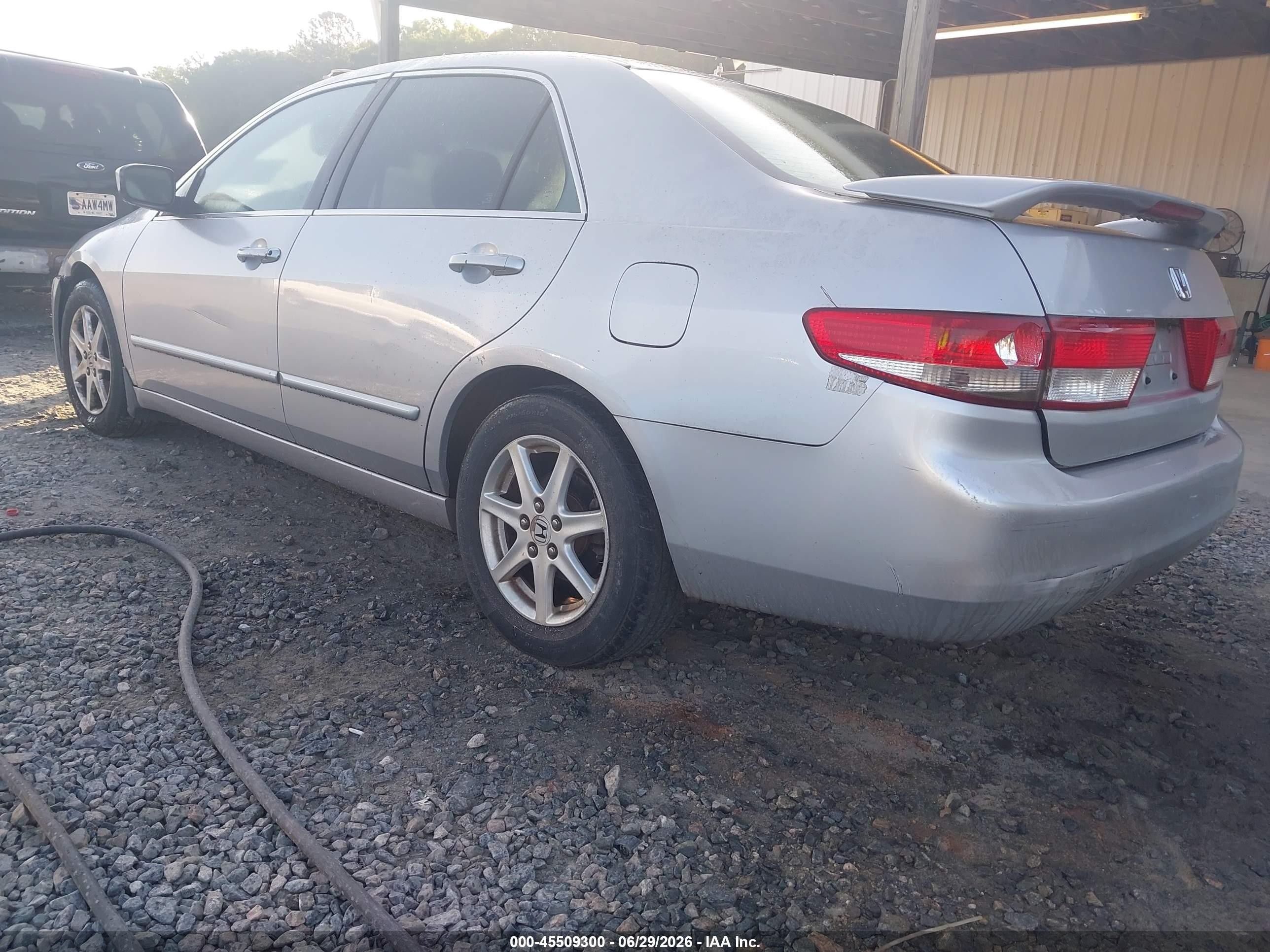 2003 Honda Accord Sdn Ex Gray vin: 1HGCM66553A034992