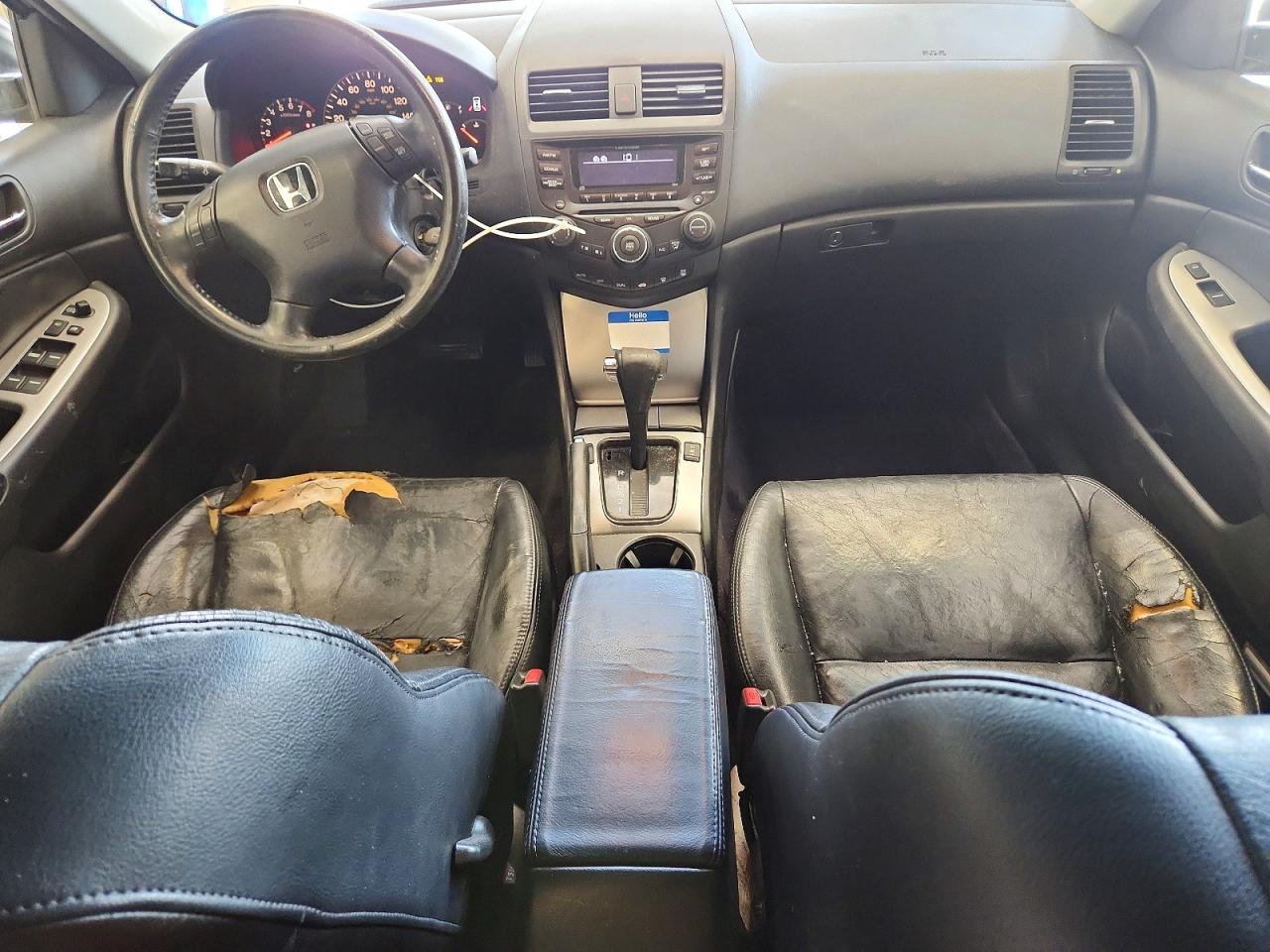 2003 Honda Accord Ex Silver vin: 1HGCM66553A045314