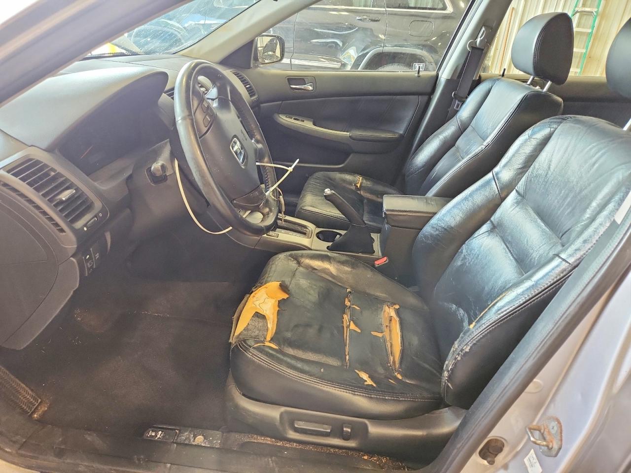 2003 Honda Accord Ex Silver vin: 1HGCM66553A045314