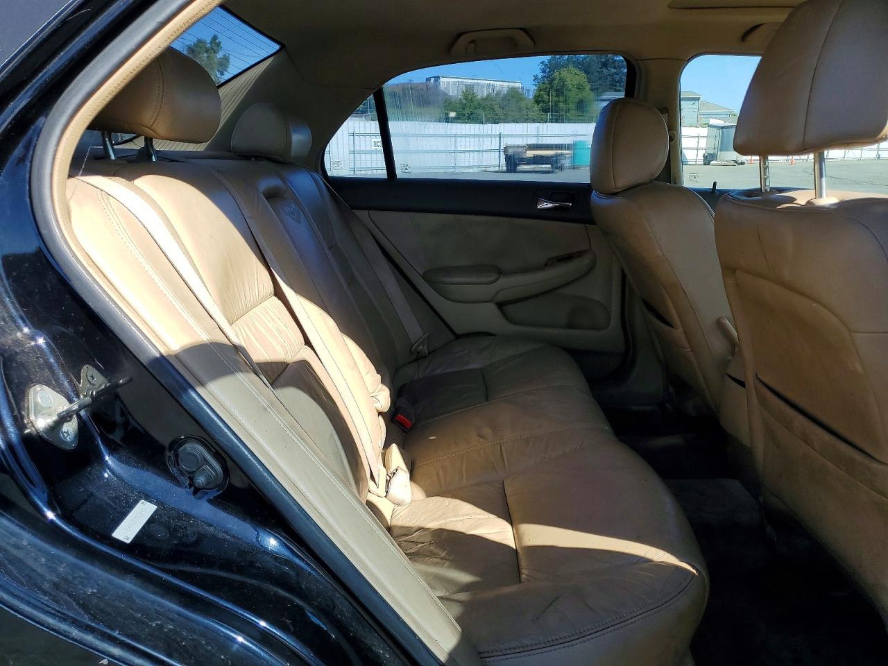 2003 Honda Accord Ex Black vin: 1HGCM66553A052456
