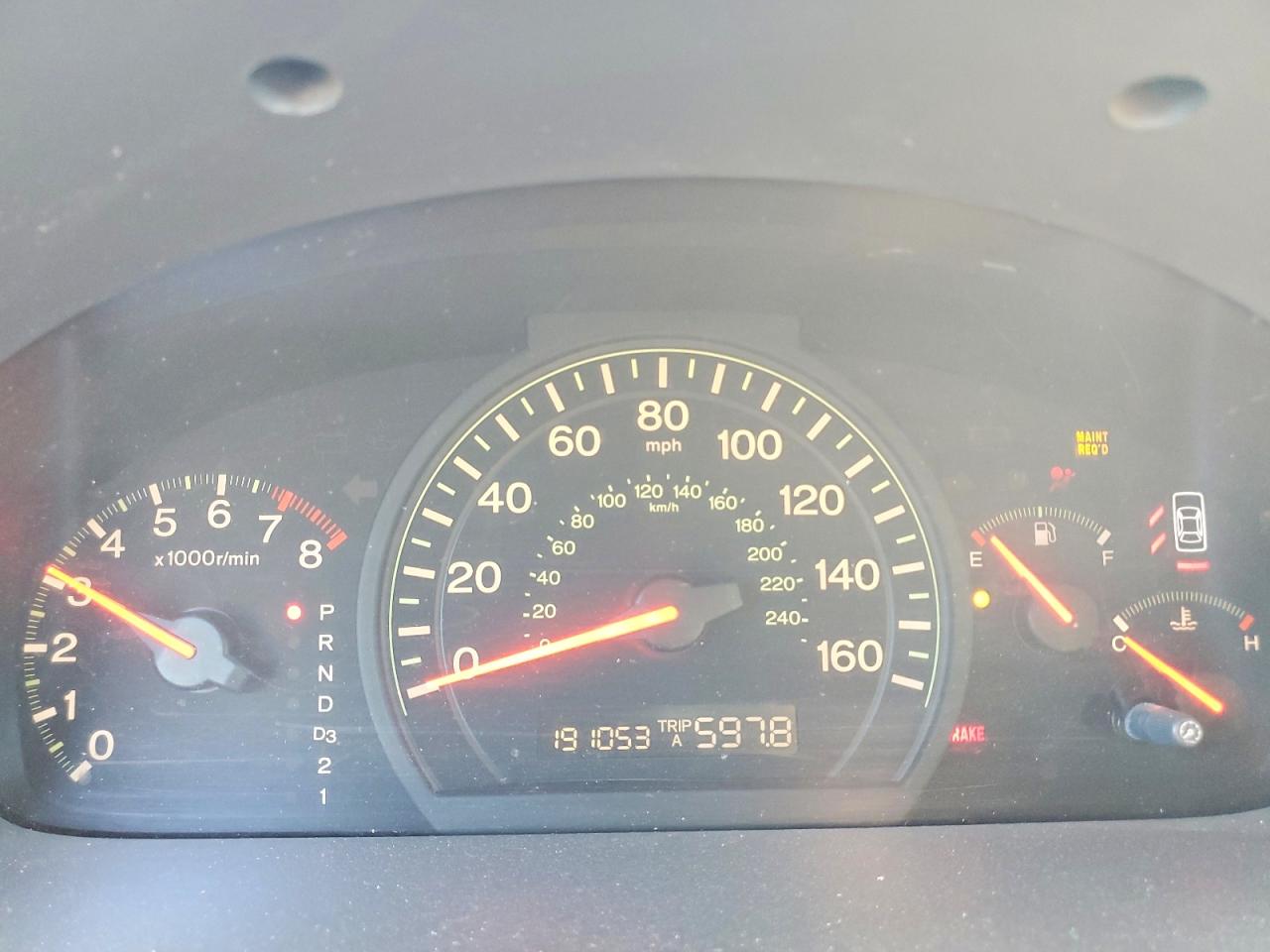 2003 Honda Accord Ex Black vin: 1HGCM66553A052456