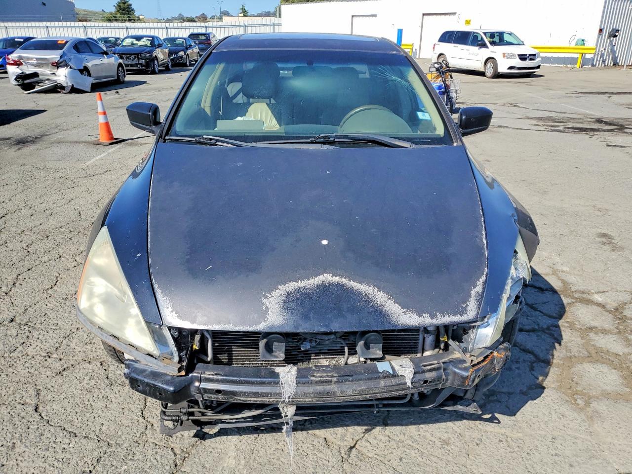 2003 Honda Accord Ex Black vin: 1HGCM66553A052456