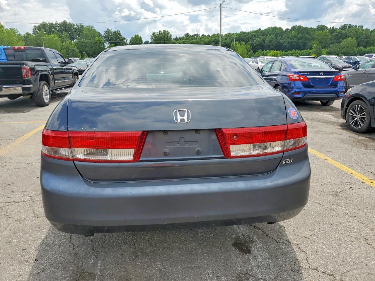 2003 Honda Accord Ex Gray vin: 1HGCM66553A099003