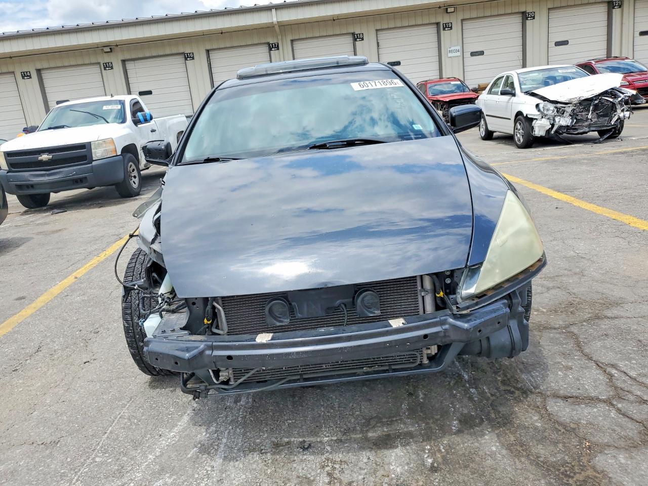 2003 Honda Accord Ex Gray vin: 1HGCM66553A099003