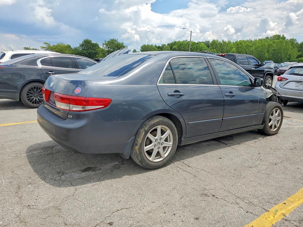 2003 Honda Accord Ex Gray vin: 1HGCM66553A099003