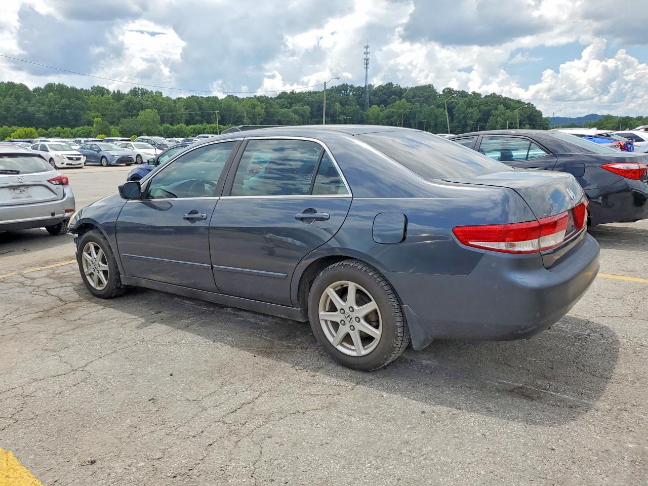 2003 Honda Accord Ex Gray vin: 1HGCM66553A099003