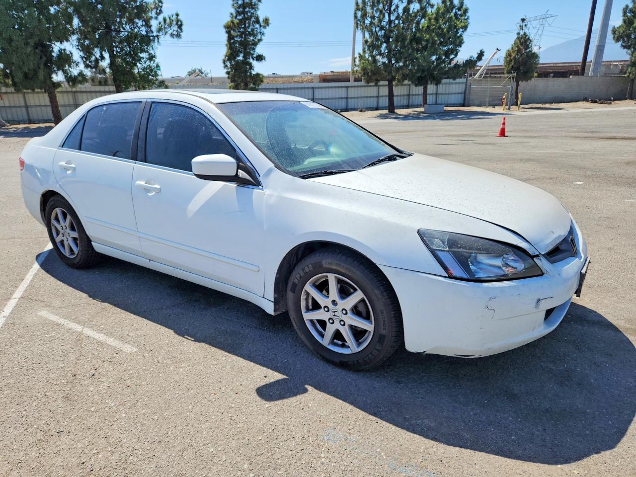 2004 Honda Accord Ex Белый vin: 1HGCM66554A022813