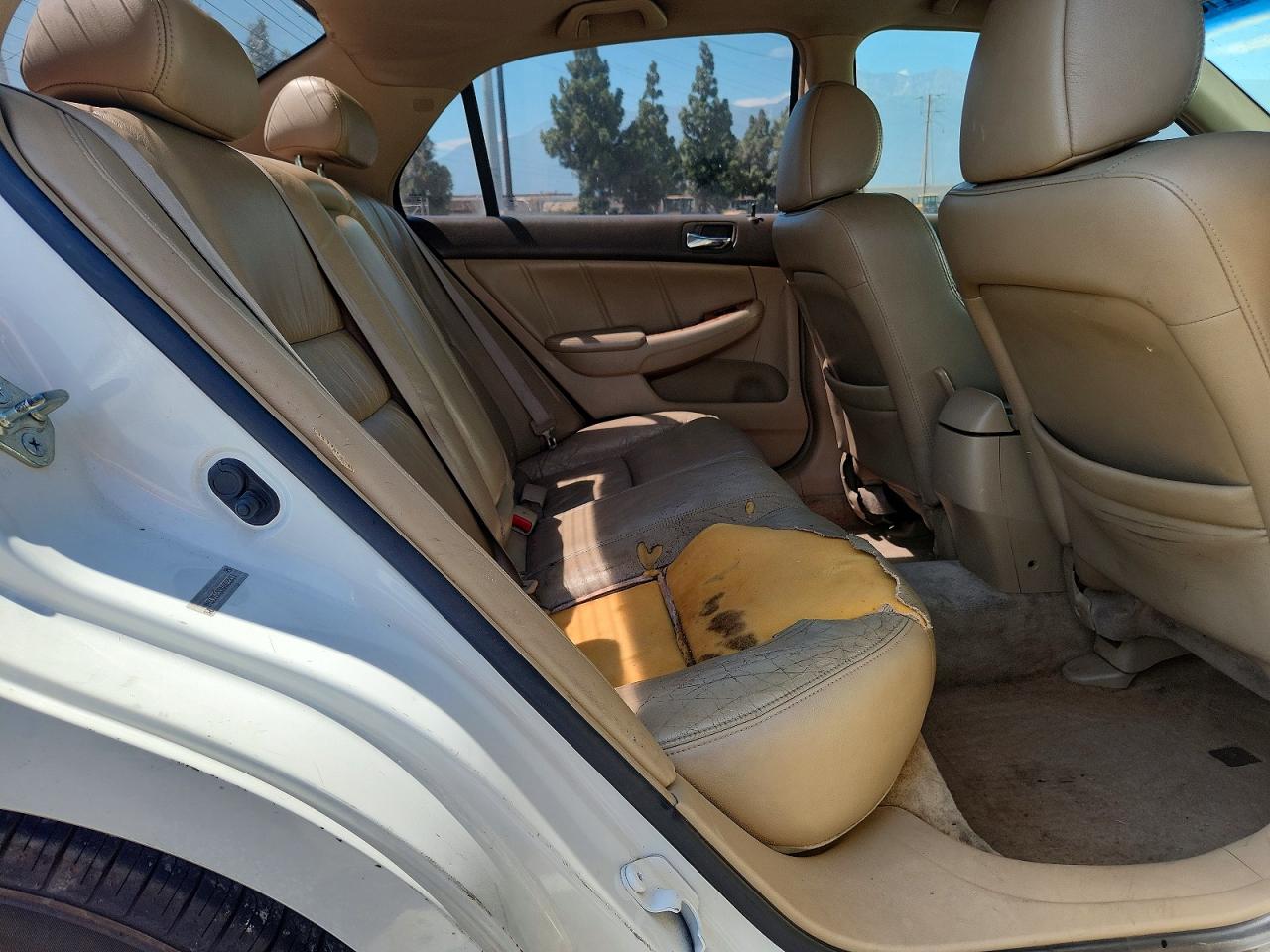 2004 Honda Accord Ex Белый vin: 1HGCM66554A022813