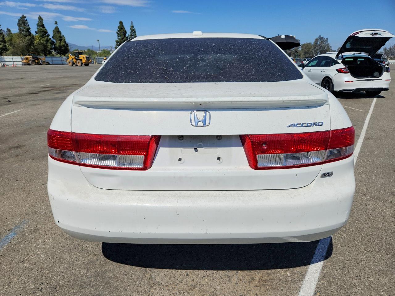 2004 Honda Accord Ex Белый vin: 1HGCM66554A022813