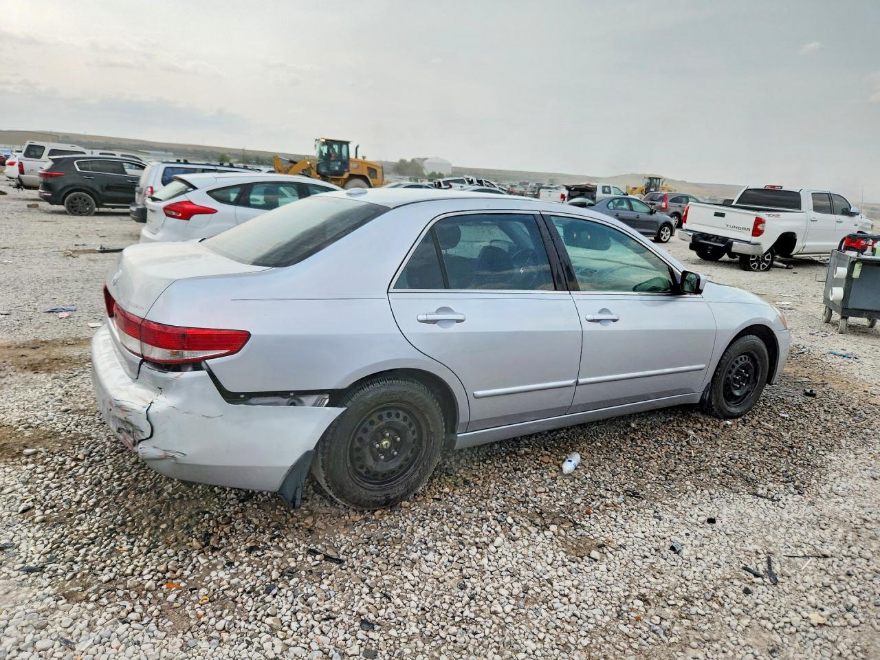 2004 Honda Accord Ex Silver vin: 1HGCM66554A025310