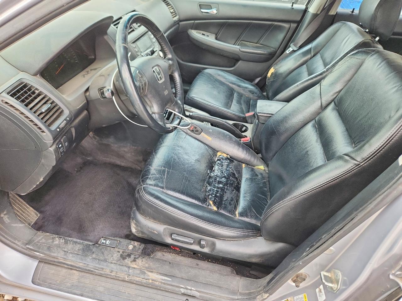 2004 Honda Accord Ex Silver vin: 1HGCM66554A025310