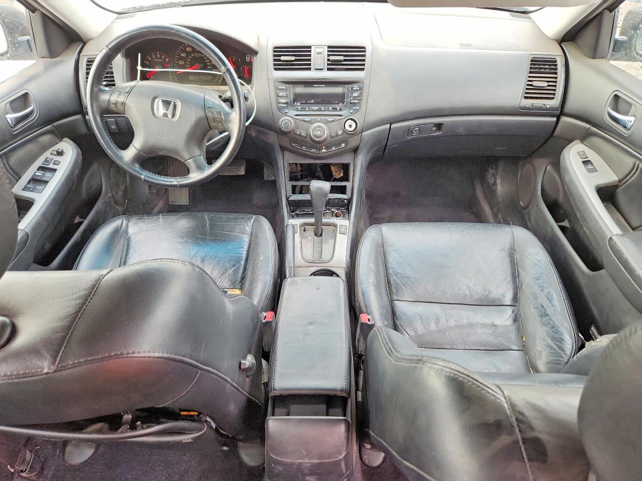 2004 Honda Accord Ex Silver vin: 1HGCM66554A025310