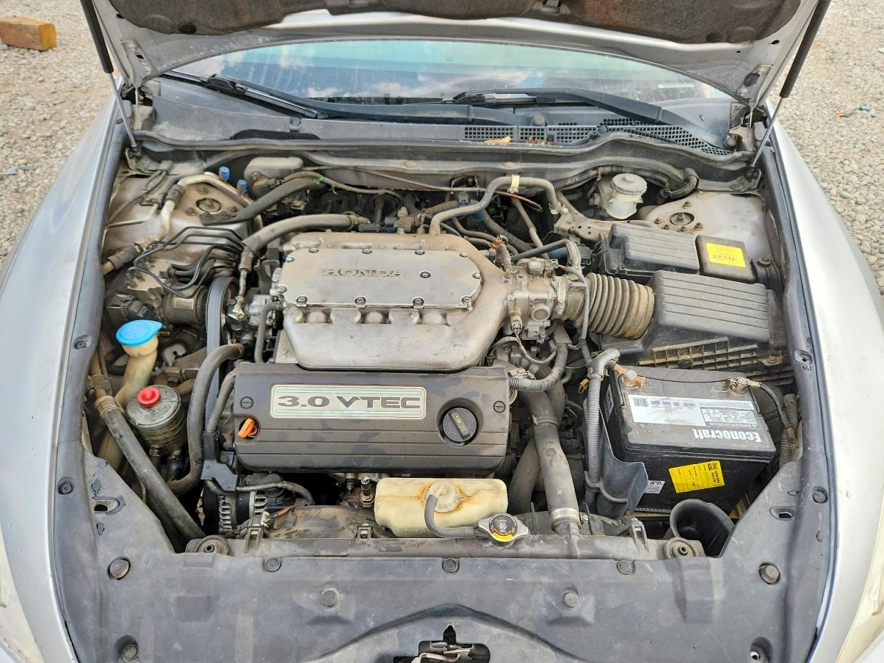 2004 Honda Accord Ex Silver vin: 1HGCM66554A025310