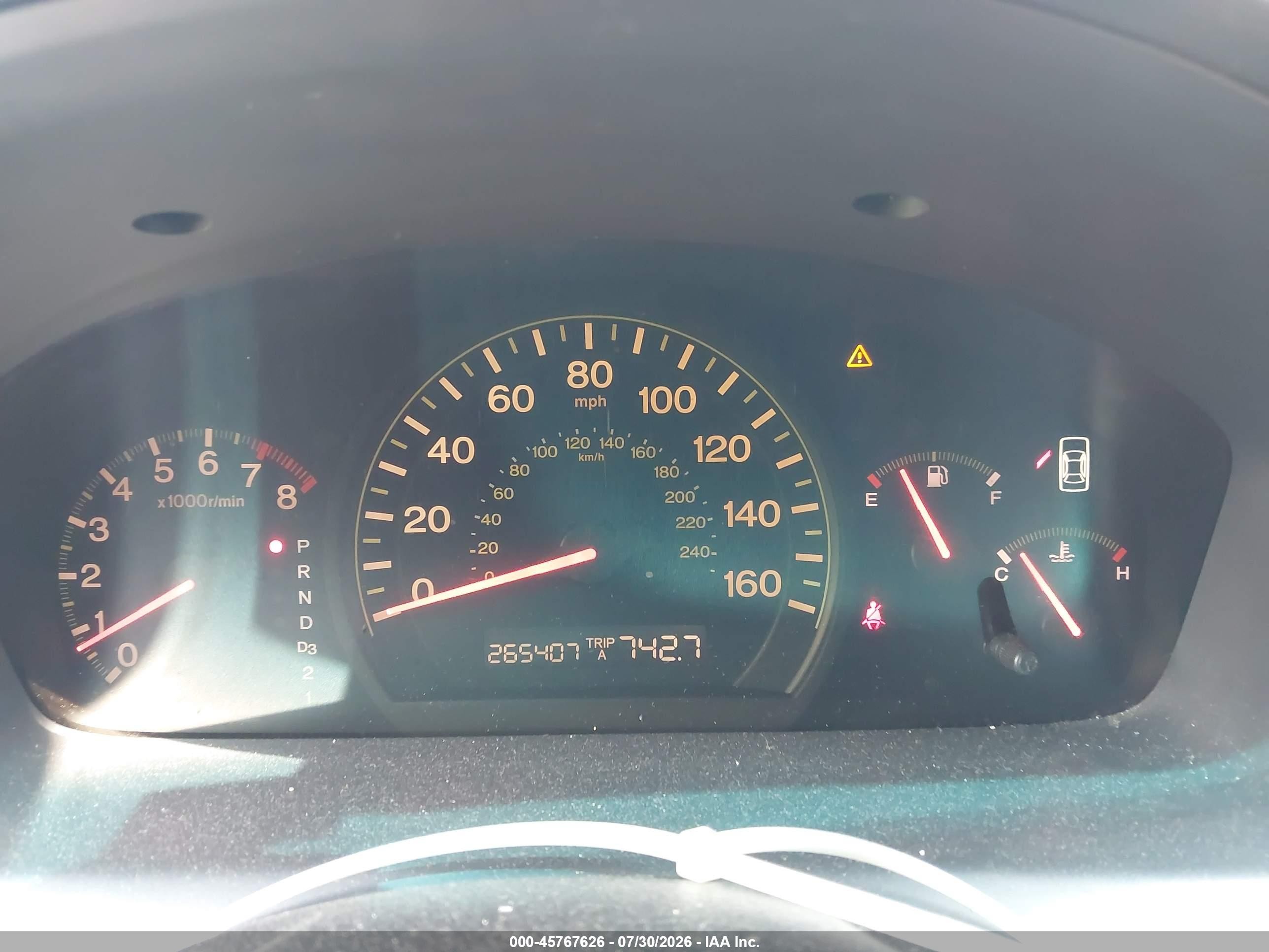 2004 Honda Accord 3.0 Ex Silver vin: 1HGCM66554A054158
